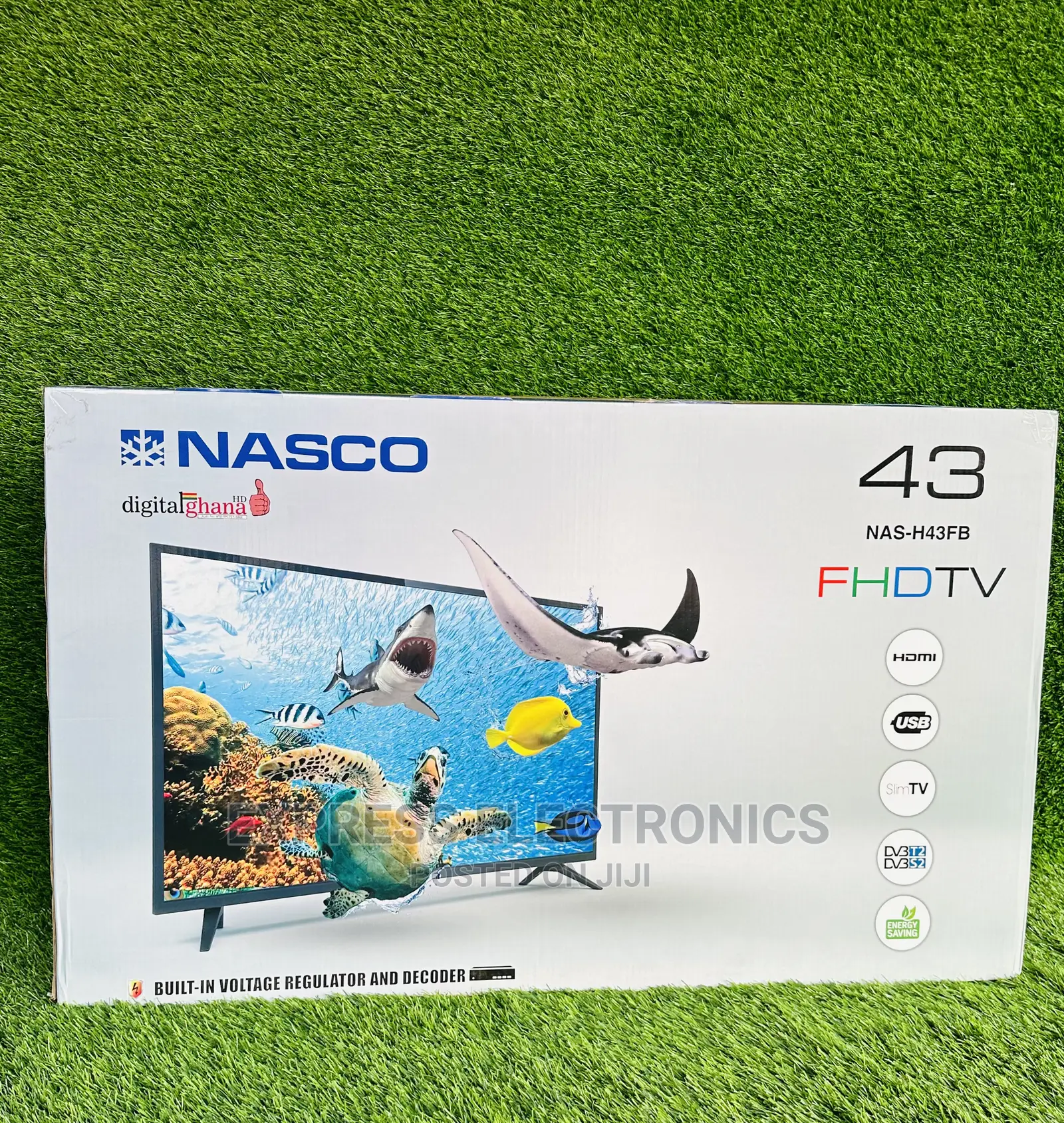 Nasco 43”Enjoy Full HD to the Fullest NAS-H43FB Digital Tv