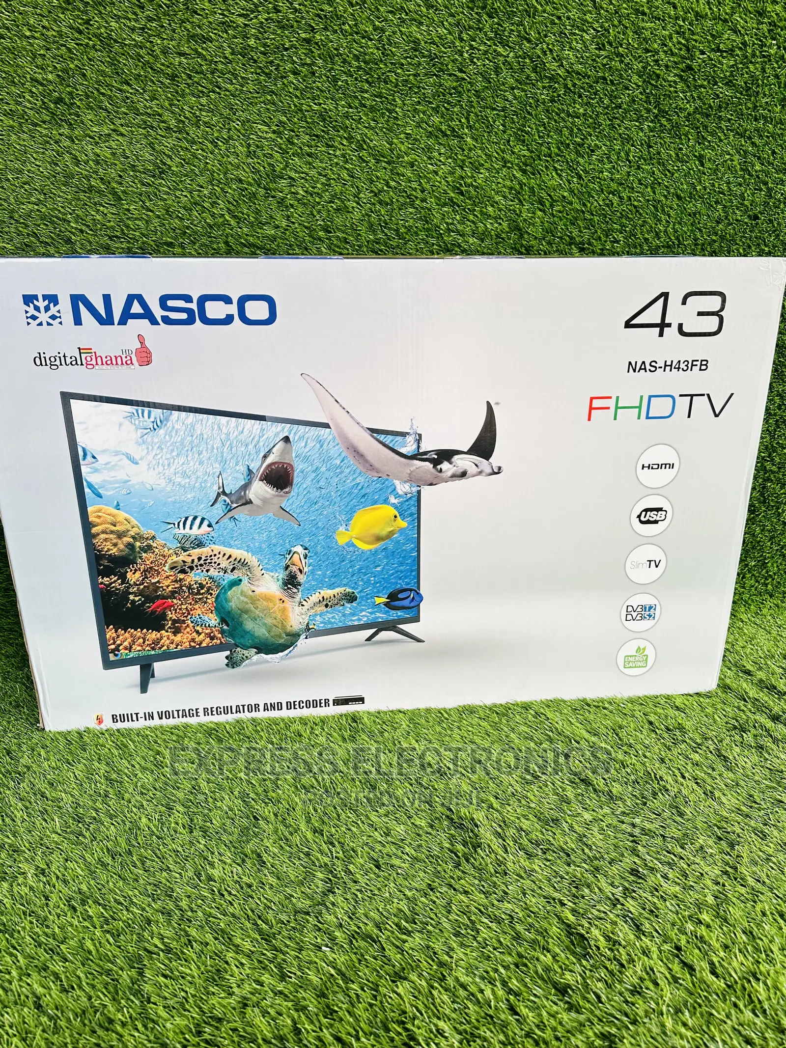 Nasco 43”Enjoy Full HD to the Fullest NAS-H43FB Digital Tv
