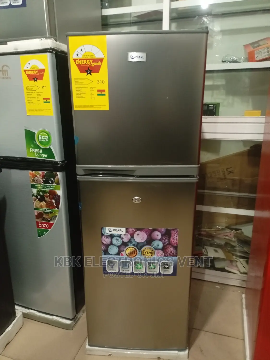 Pearl PF20T(138ltr) Double Door Refrigerator