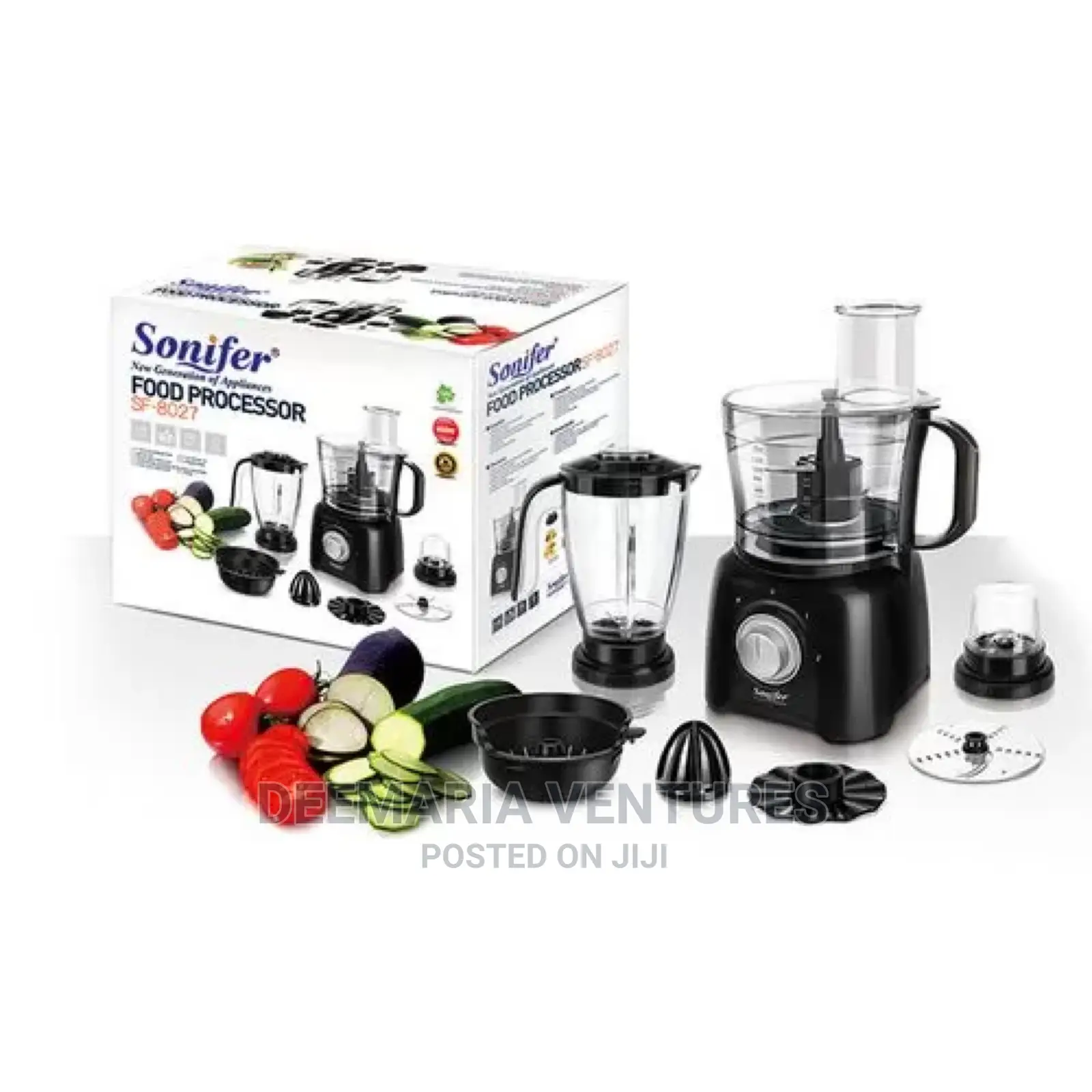 Sonifer 9 in 1 Food Processor Sf-8027 (400w)