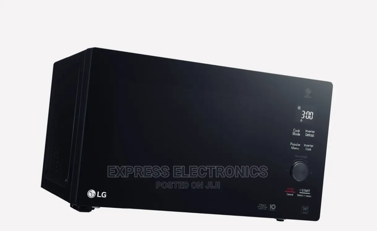 Black Mirror Finish Beckoning 42L Microwave LG MH8265DIS