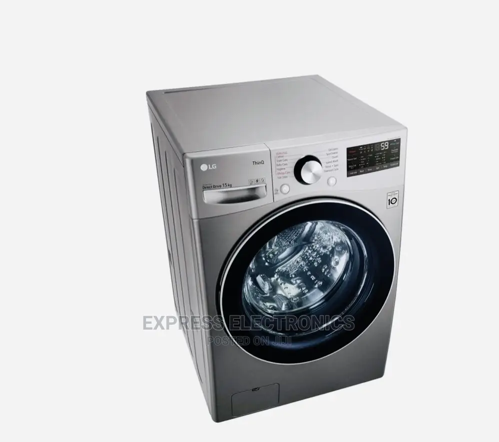 15kg LG Washing Machine F0L9DYP2S Stone Silver Finish