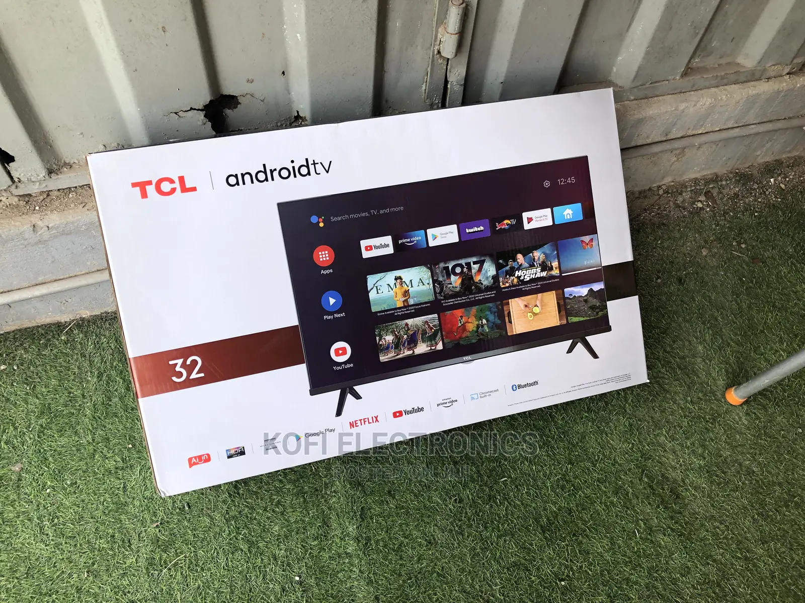 Durable TCL Android(32 Inch) HD Ready LED Smart TV