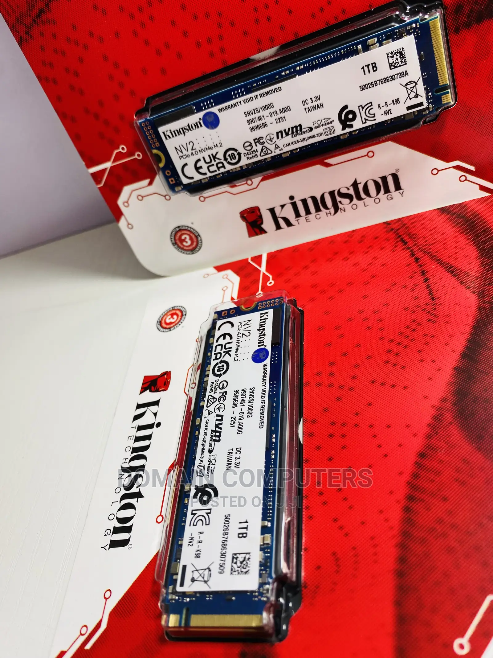 1tb Nvme M.2 SSD Kingston Storage