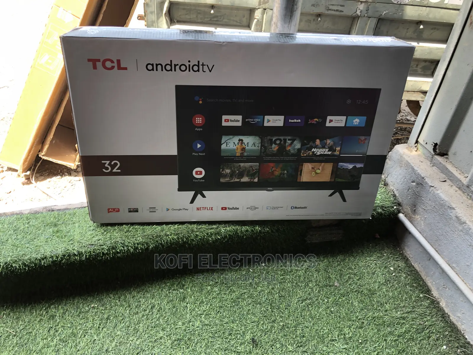 Great Contrast TCL Smart Android TV 32′′ Black