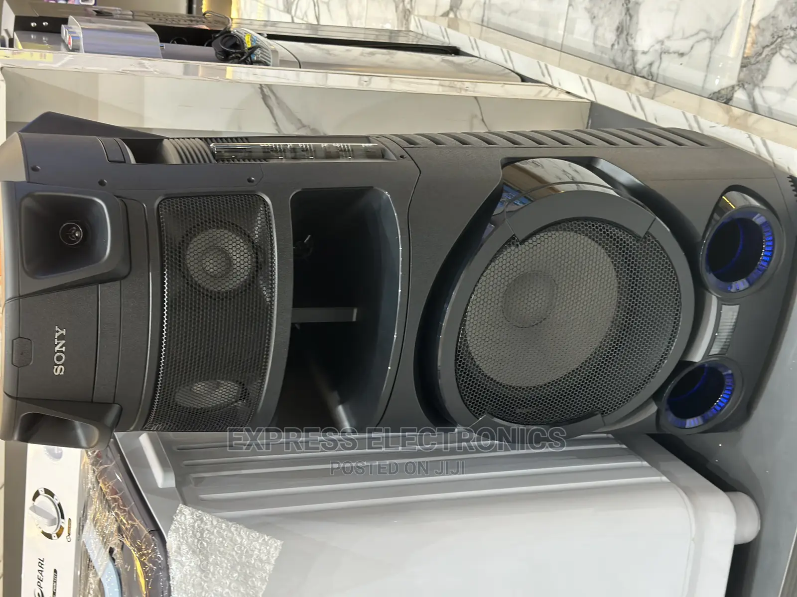Light Up the Dance Floor Sony All in One Speaker MHC-V83D