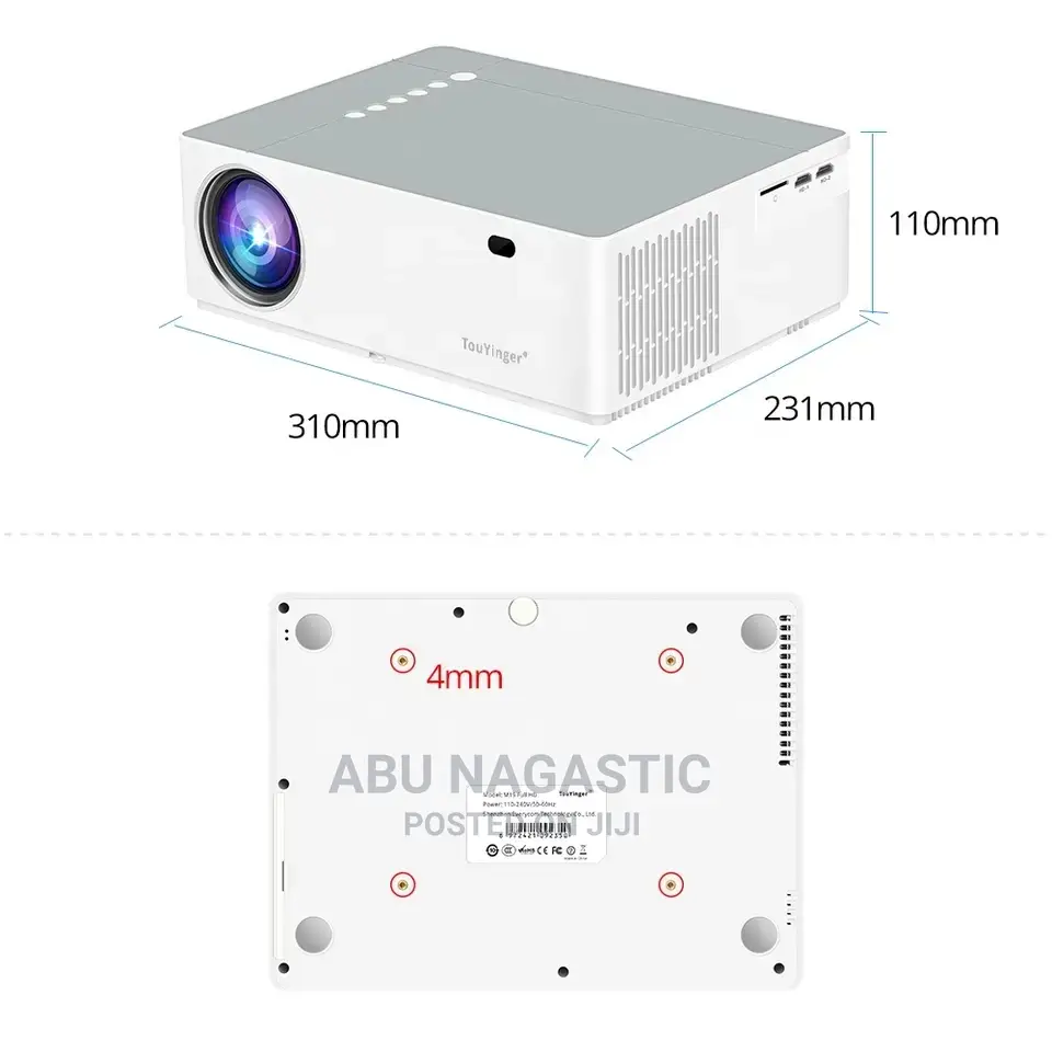 Portable Led Mini Projector 3500 Lumens