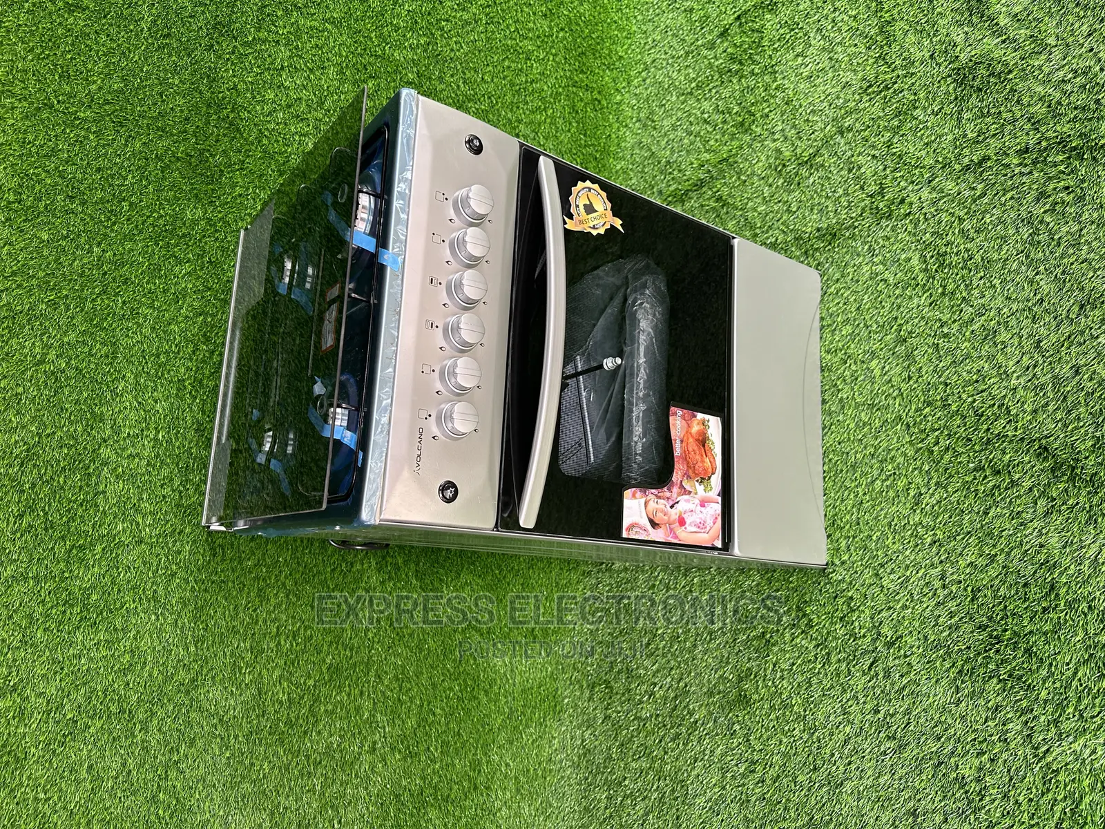Mesmeric Inox Grey Ignition 4b Oven Cooker Stove Gas