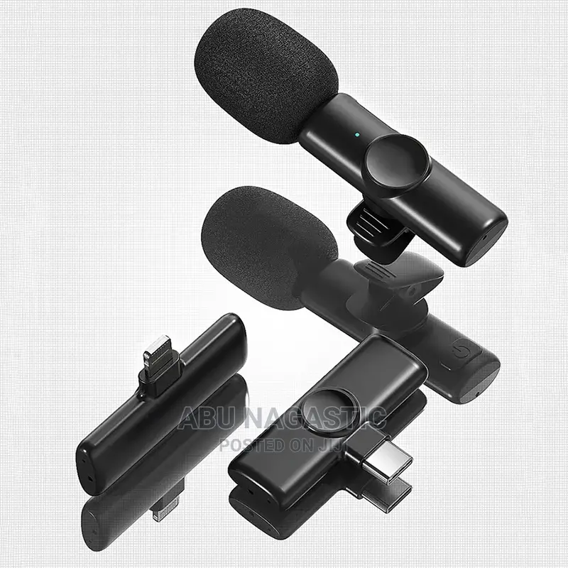 2in1 Wireless Lavaliere Microphone