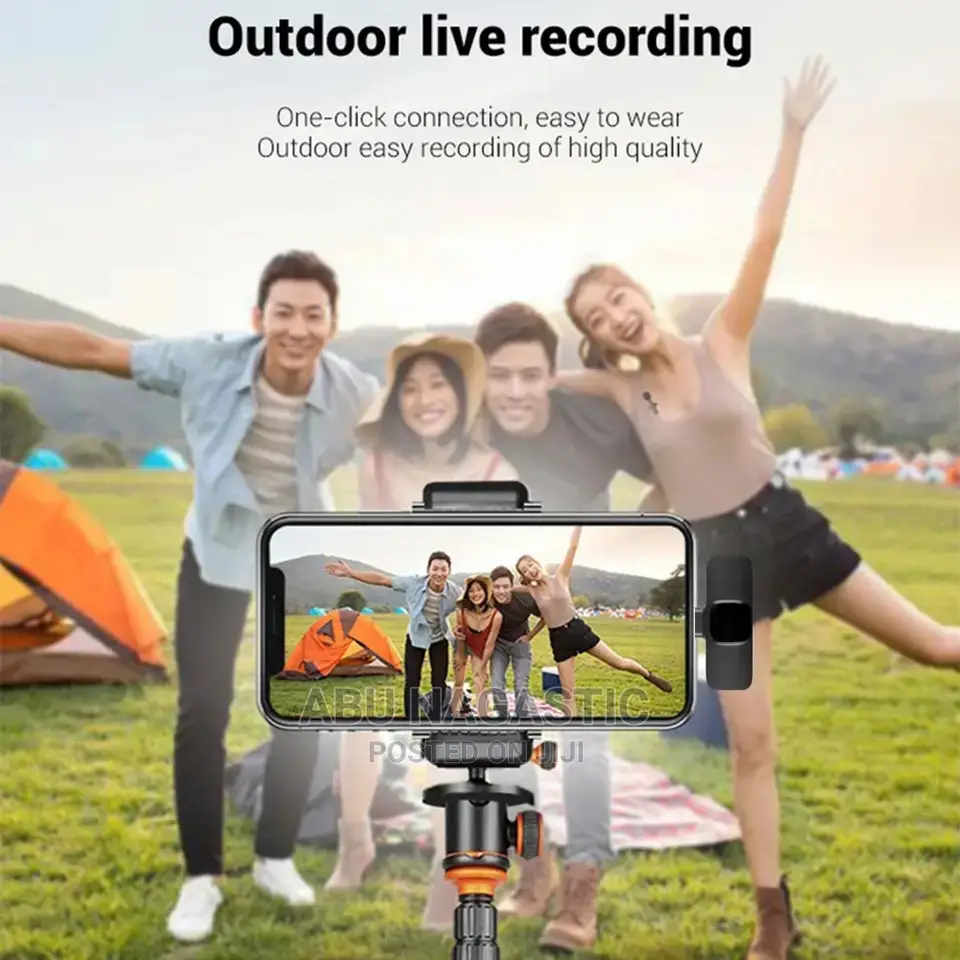 2in1 Wireless Lavaliere Microphone
