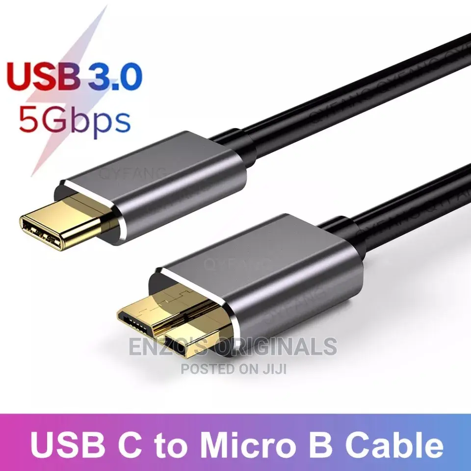 Type-C Usb-C to Usb 3.0 External HDD Hard Drive Cable