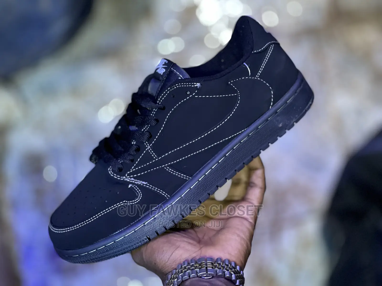 Travis Scott X Air Jordan 1 Low OG SP ‘Black Phantom’