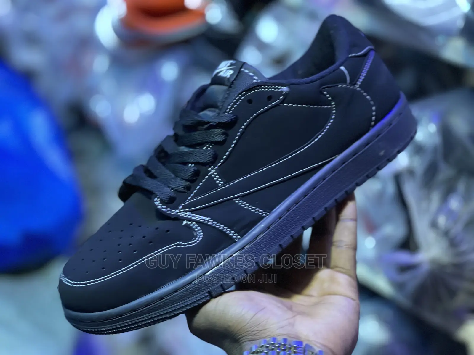 Travis Scott X Air Jordan 1 Low OG SP ‘Black Phantom’