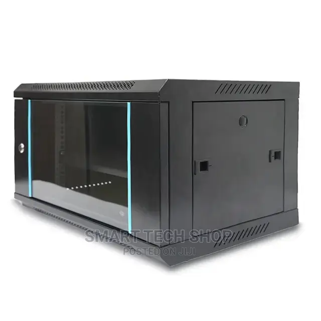 6 U Wall Mount Rack. Very High Quality Anti Rust With Key