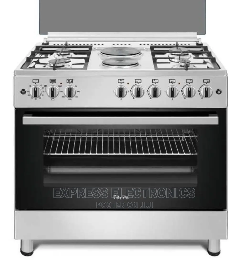 Ferre Gas Stove 4gas 2electric Oven Grill Light Inbuilt