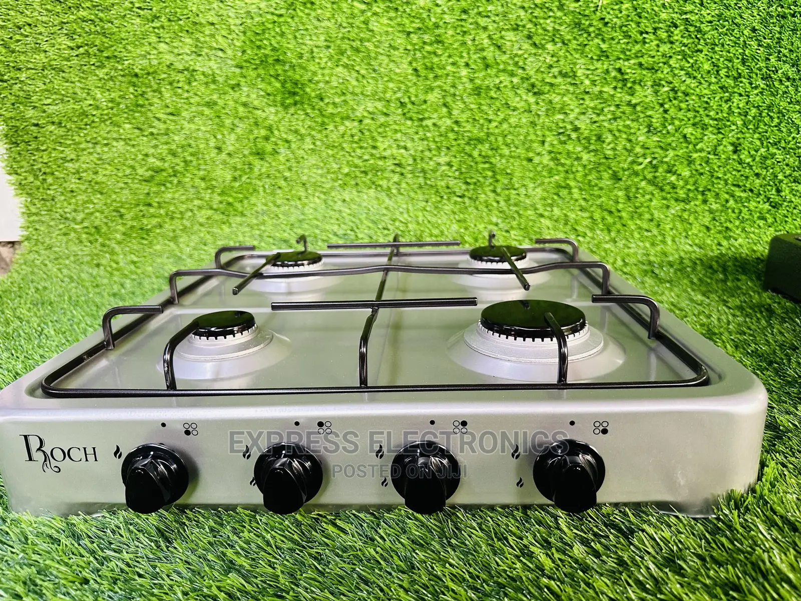 Shining Grey Table Top Cooker 4burner Volcano High Quality