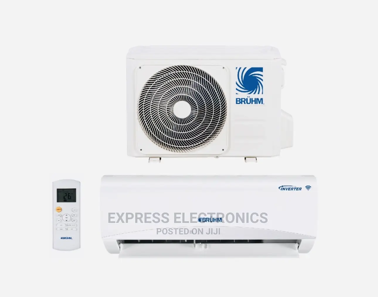 Elegant/Compact Design 1.5hp Split R410 Bruhm
