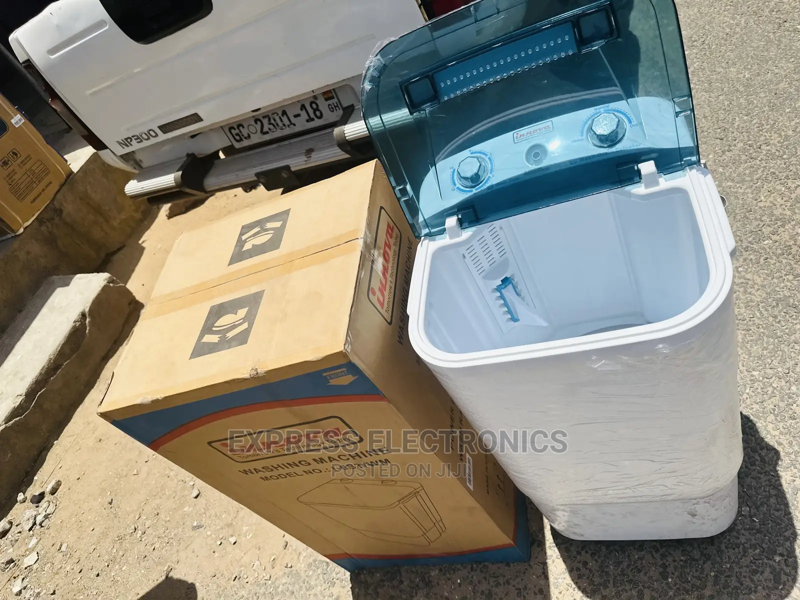 6kg Innova Single Tub Anti Rust Body White