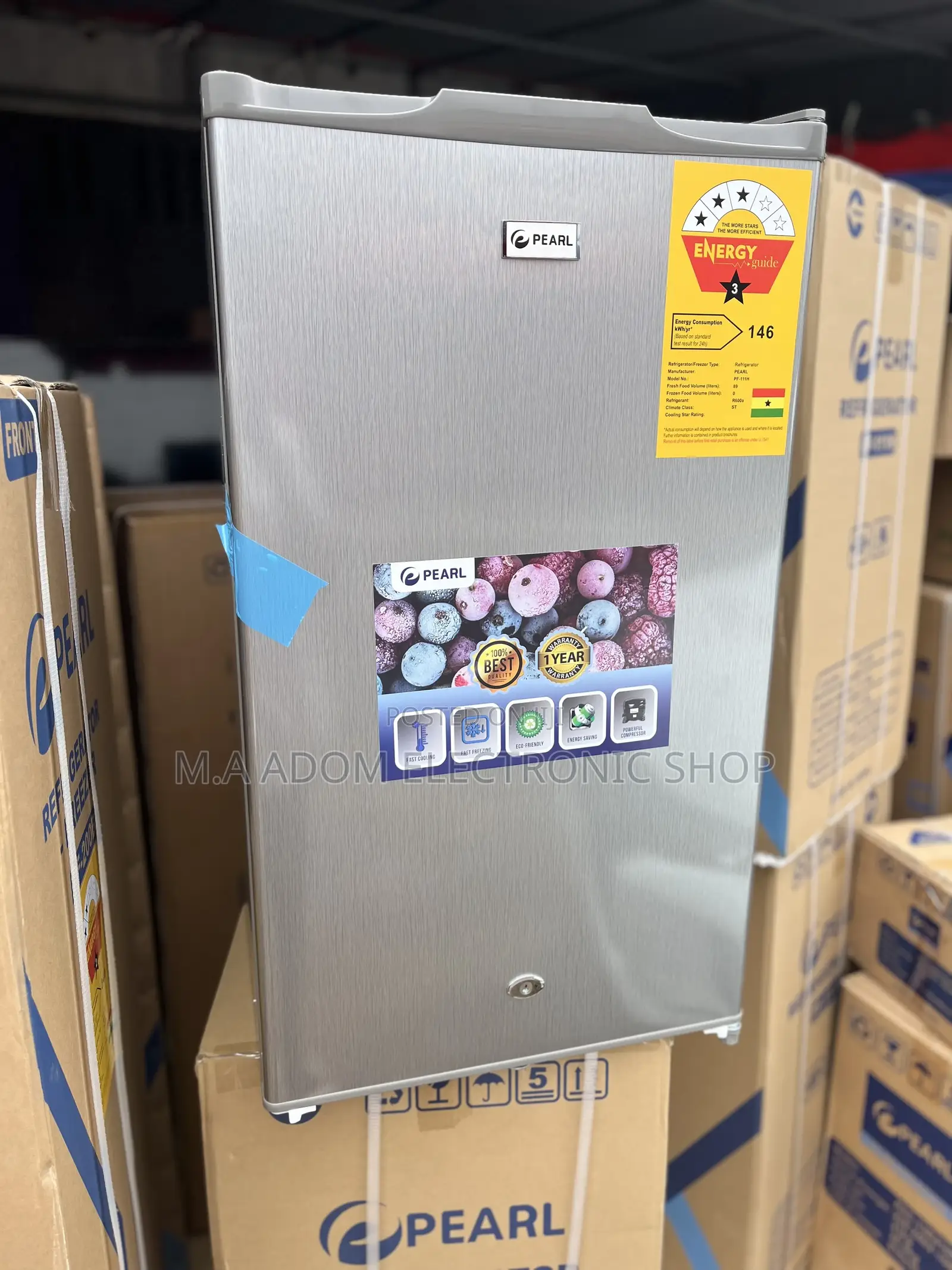 Pearl Table Top Fridge With Zero Noise