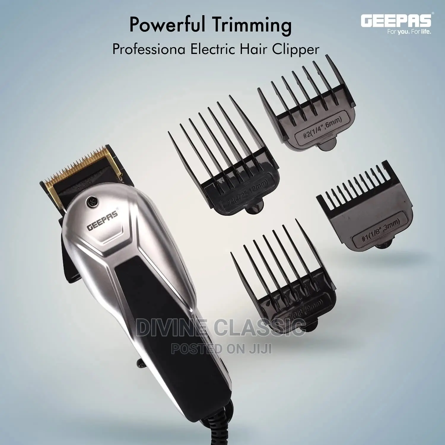 Geepas Professional Electric Hair Clipper