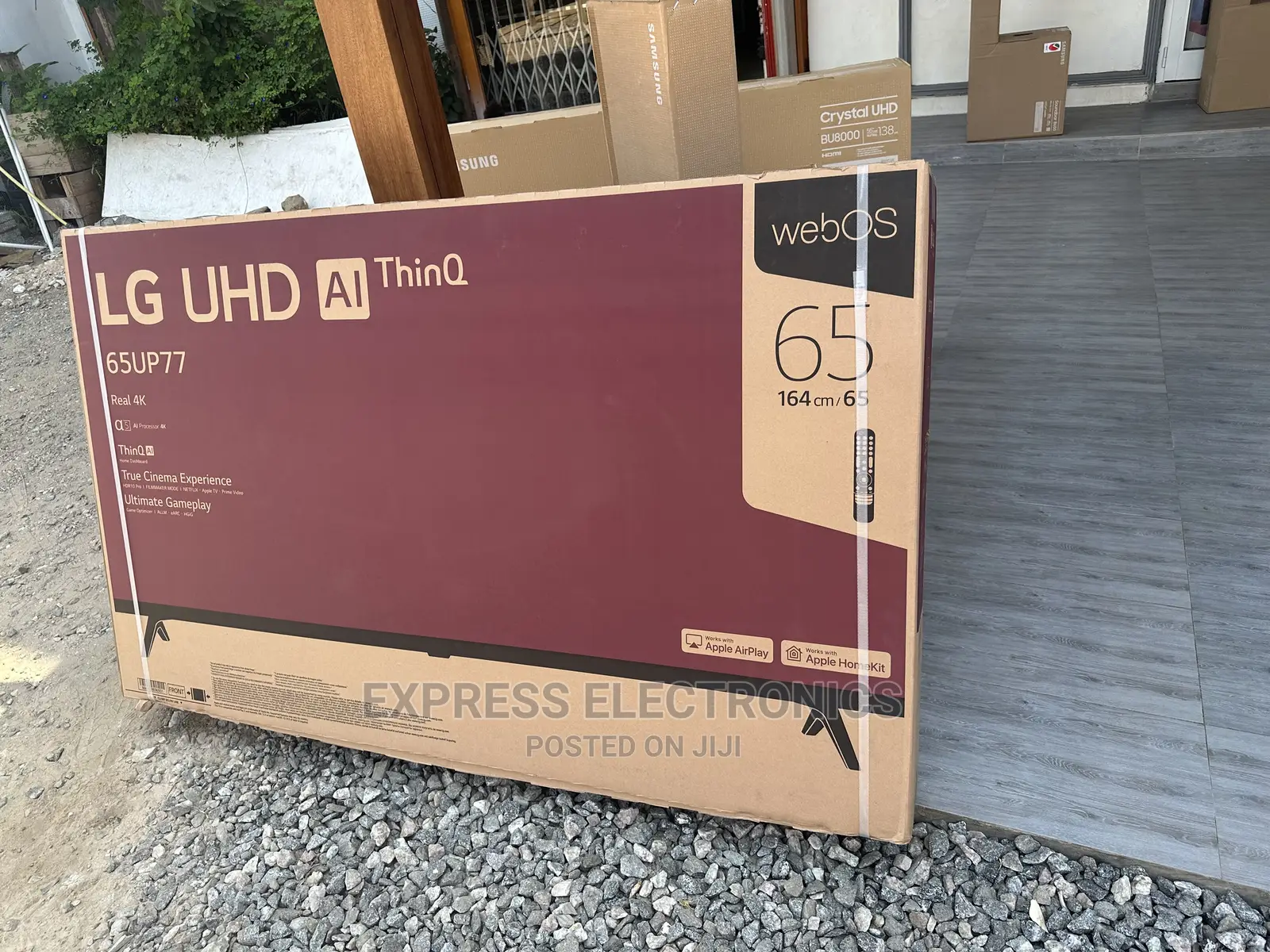 LG UHD Smart 65”Up77 Series Slim Design