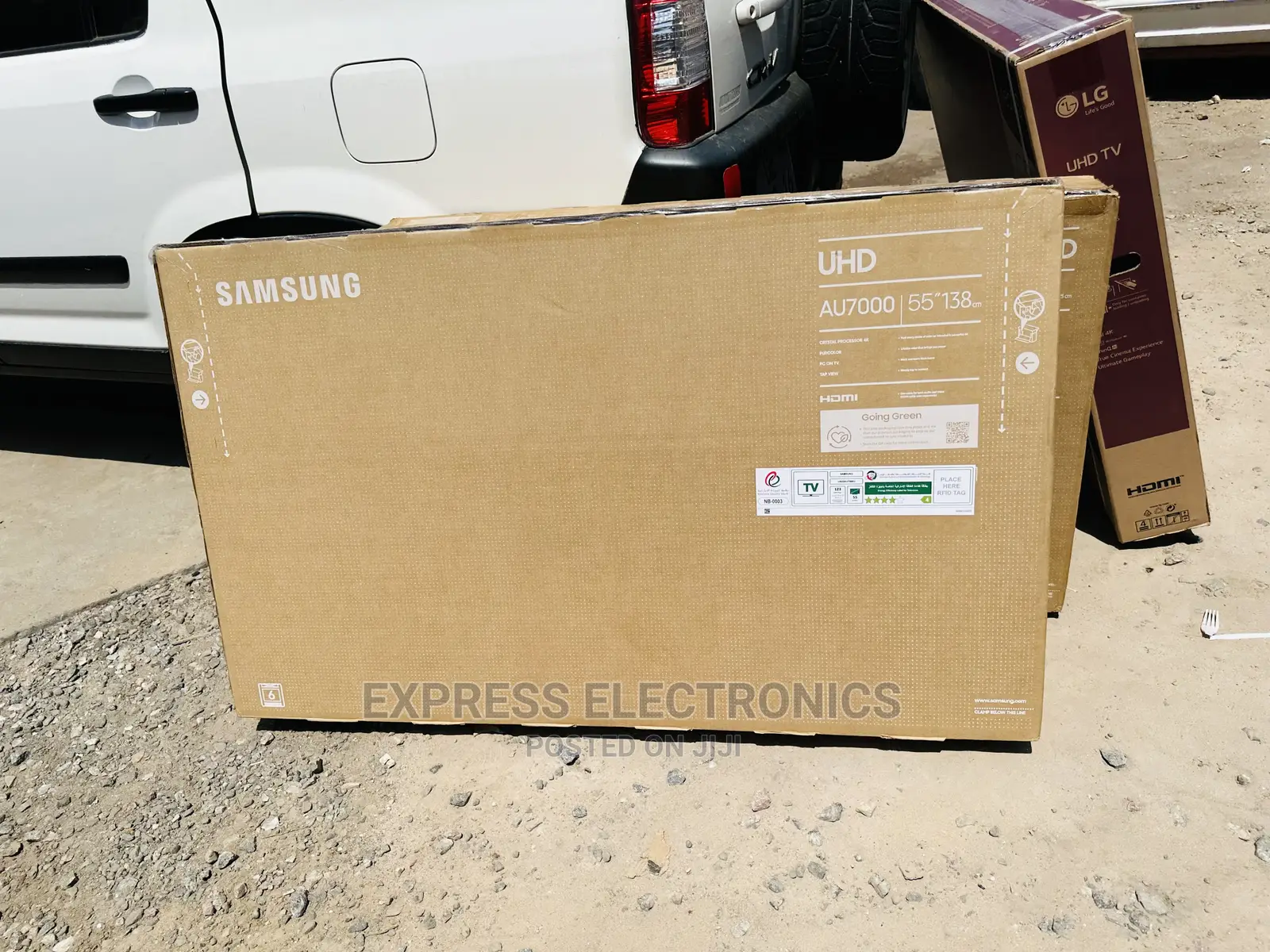 Elegant and Unique Design UHD Smart Samsung 55”Bu8000 Tv
