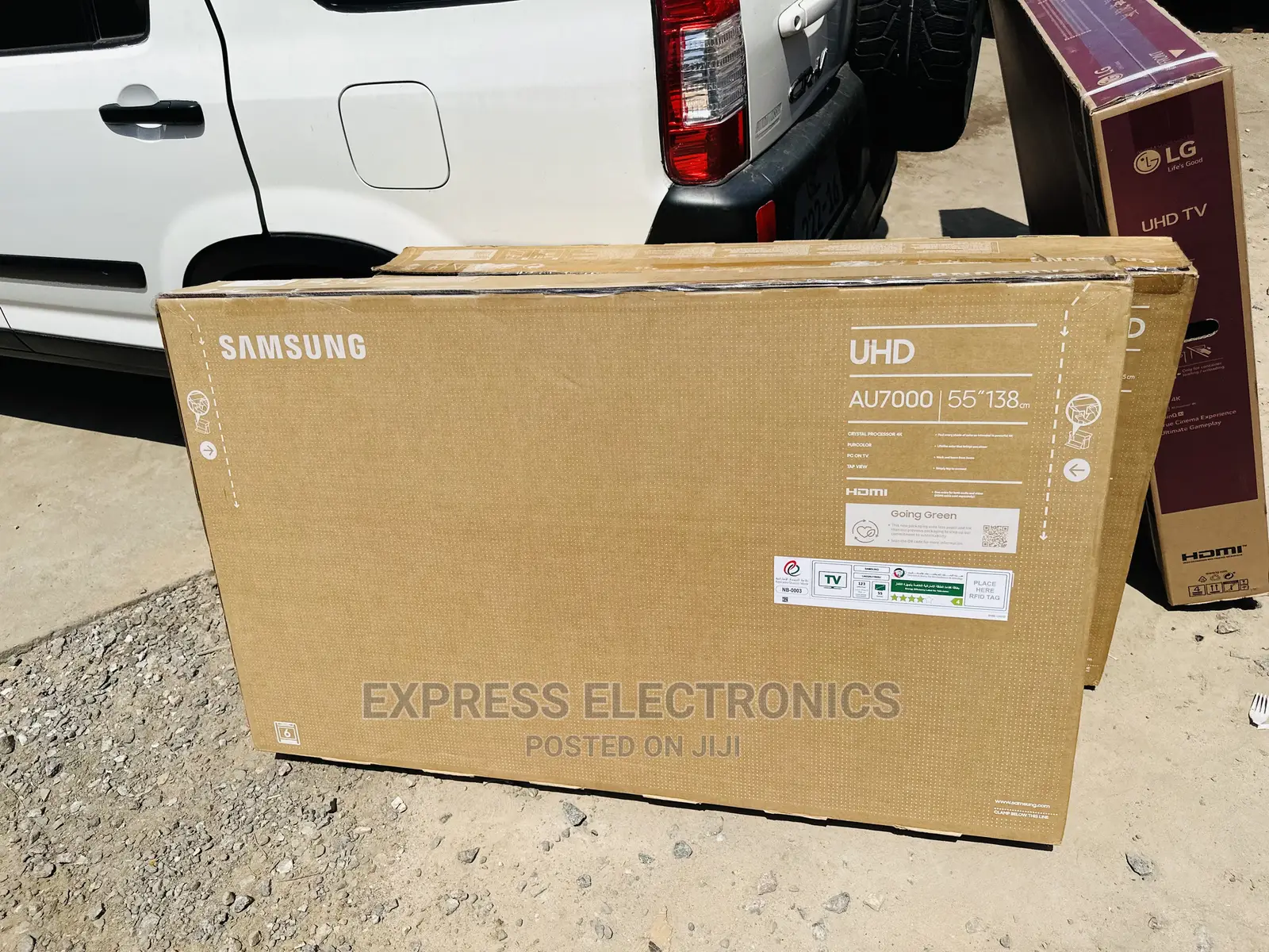 Elegant and Unique Design UHD Smart Samsung 55”Bu8000 Tv