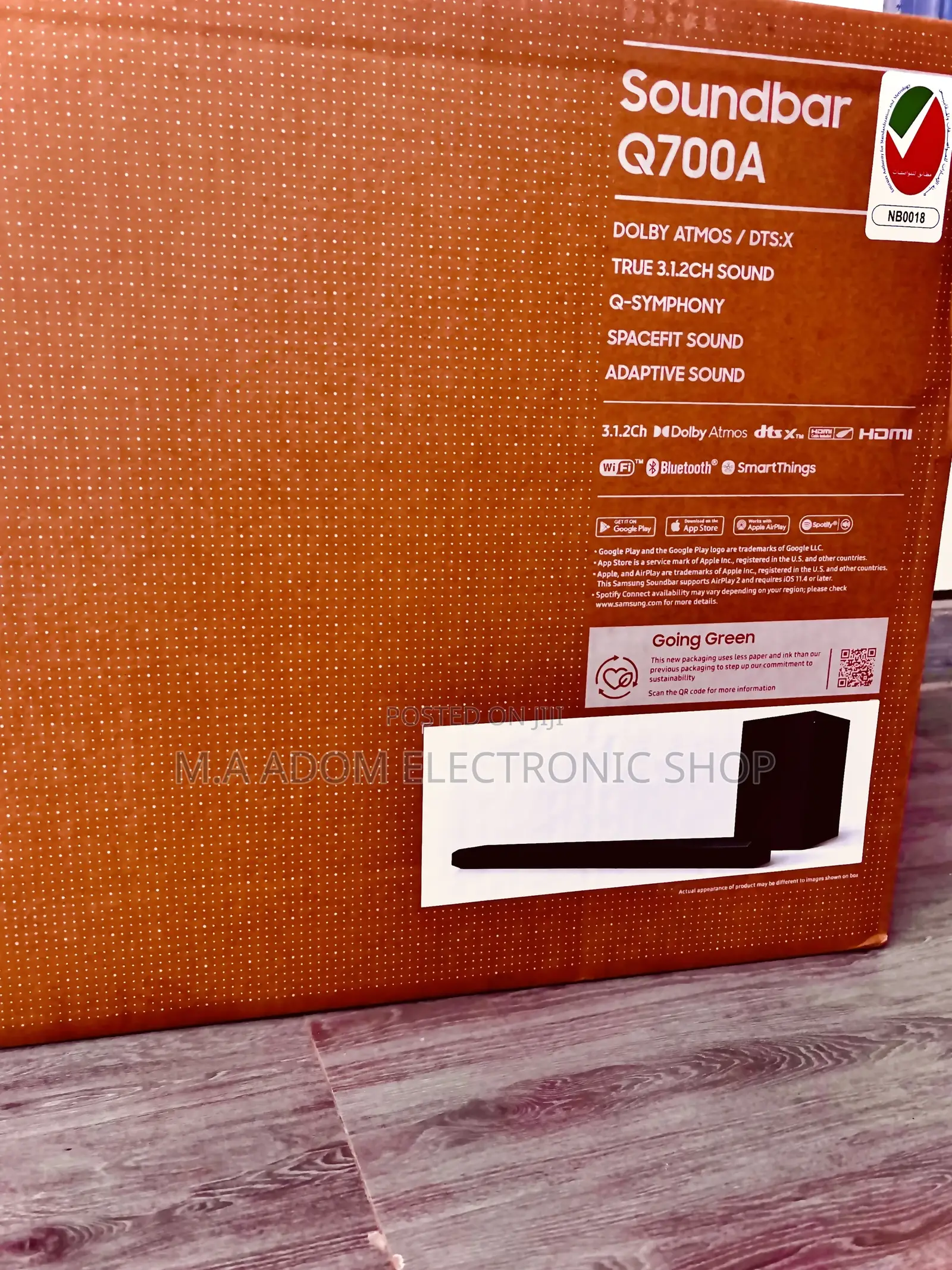 Samung Q700A 430watts Wireless Sound Bar