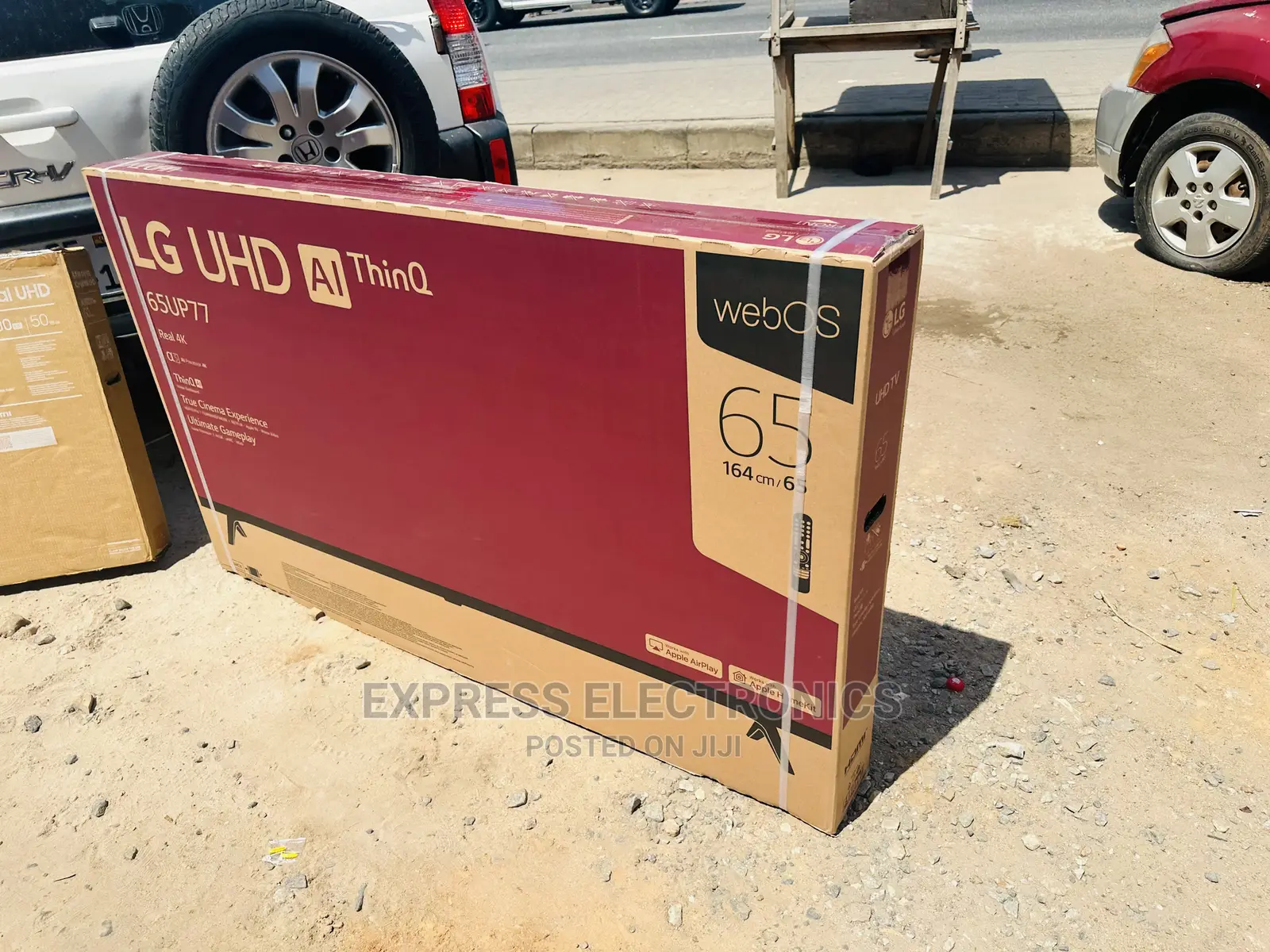 Real UHD Picture, Colour and Depth LG 65”Up77 Tv