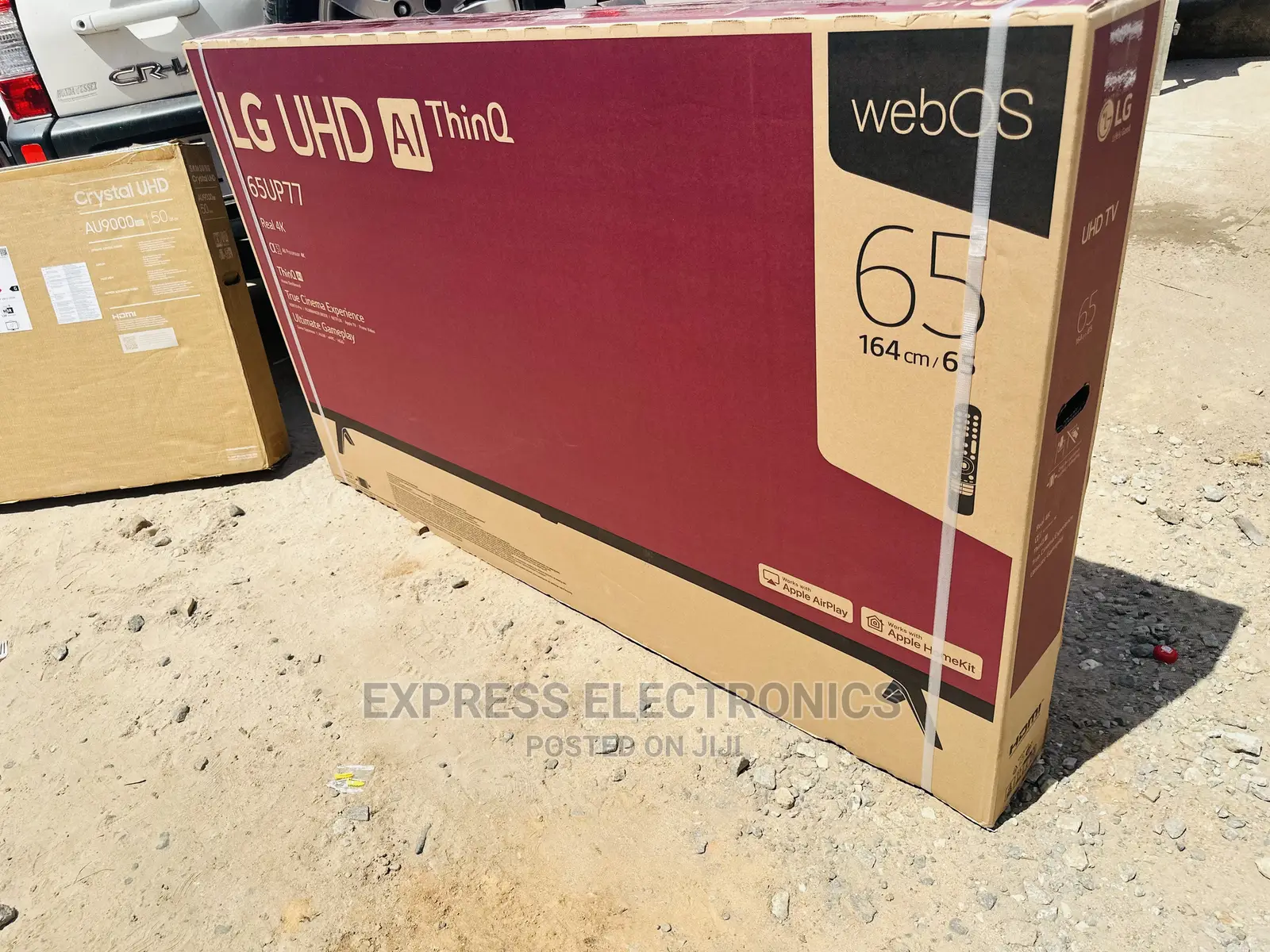 LG UHD Smart Α5 AI Processor With AI Upscaling 65”Up77