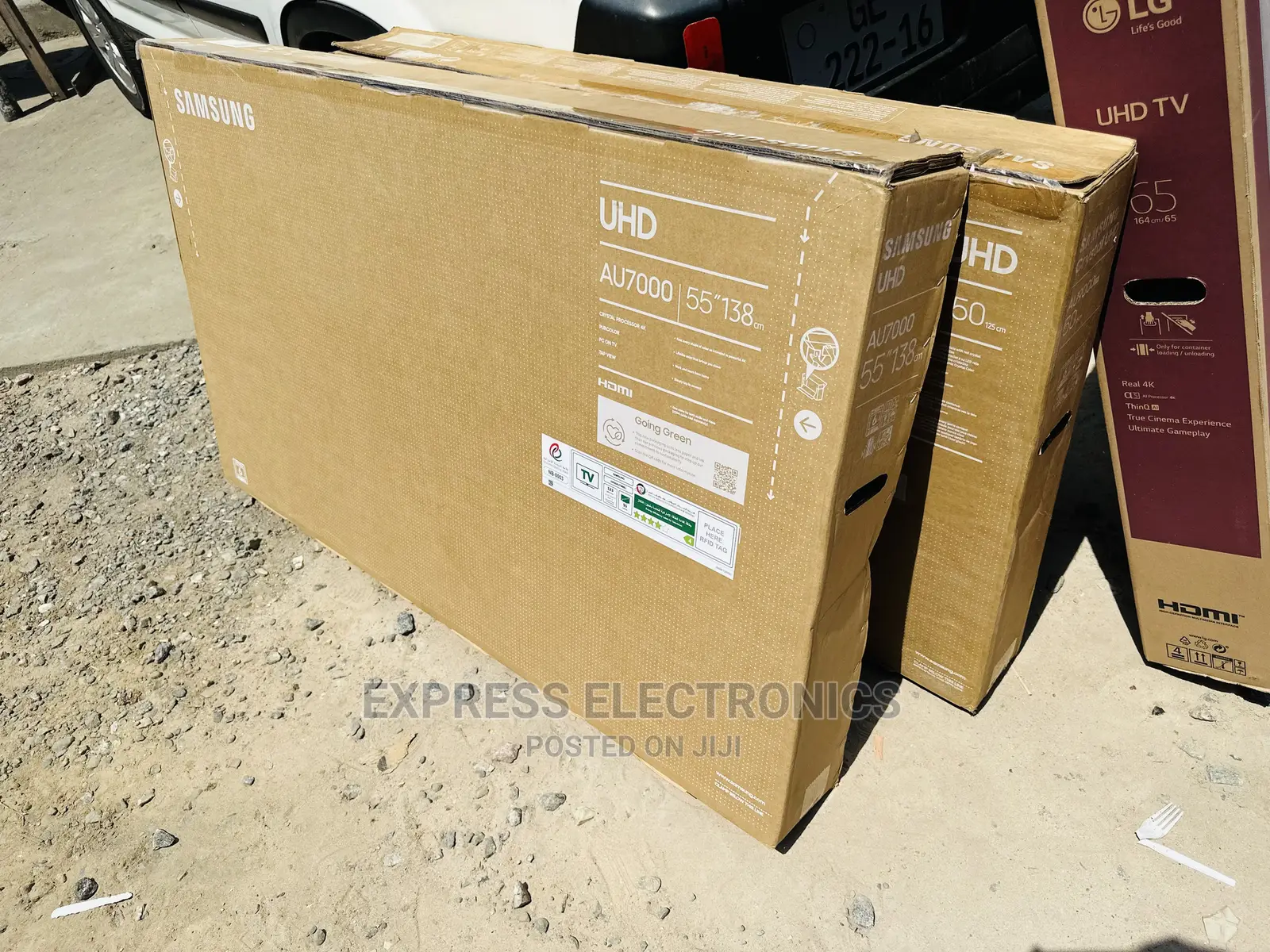 Superb Apply Play Samsung Smart UHD Crystal 55”Au7000