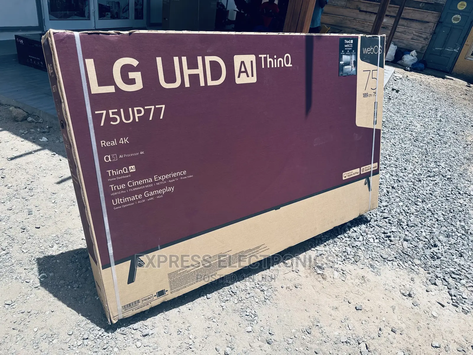 75UP7750 LG UHD Real UHD Picture, Colour and Depth