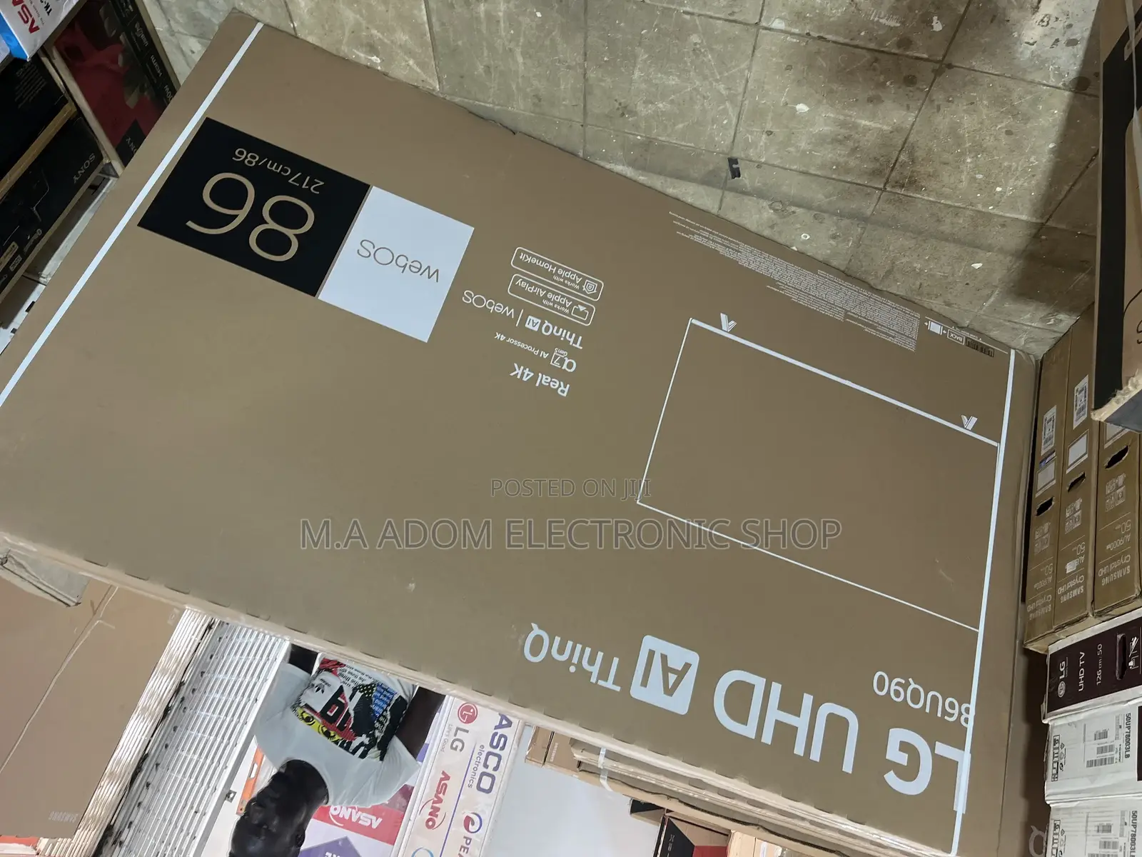 Lg 86” 2022 Ultra Thinq Ai Webos Slim Tv
