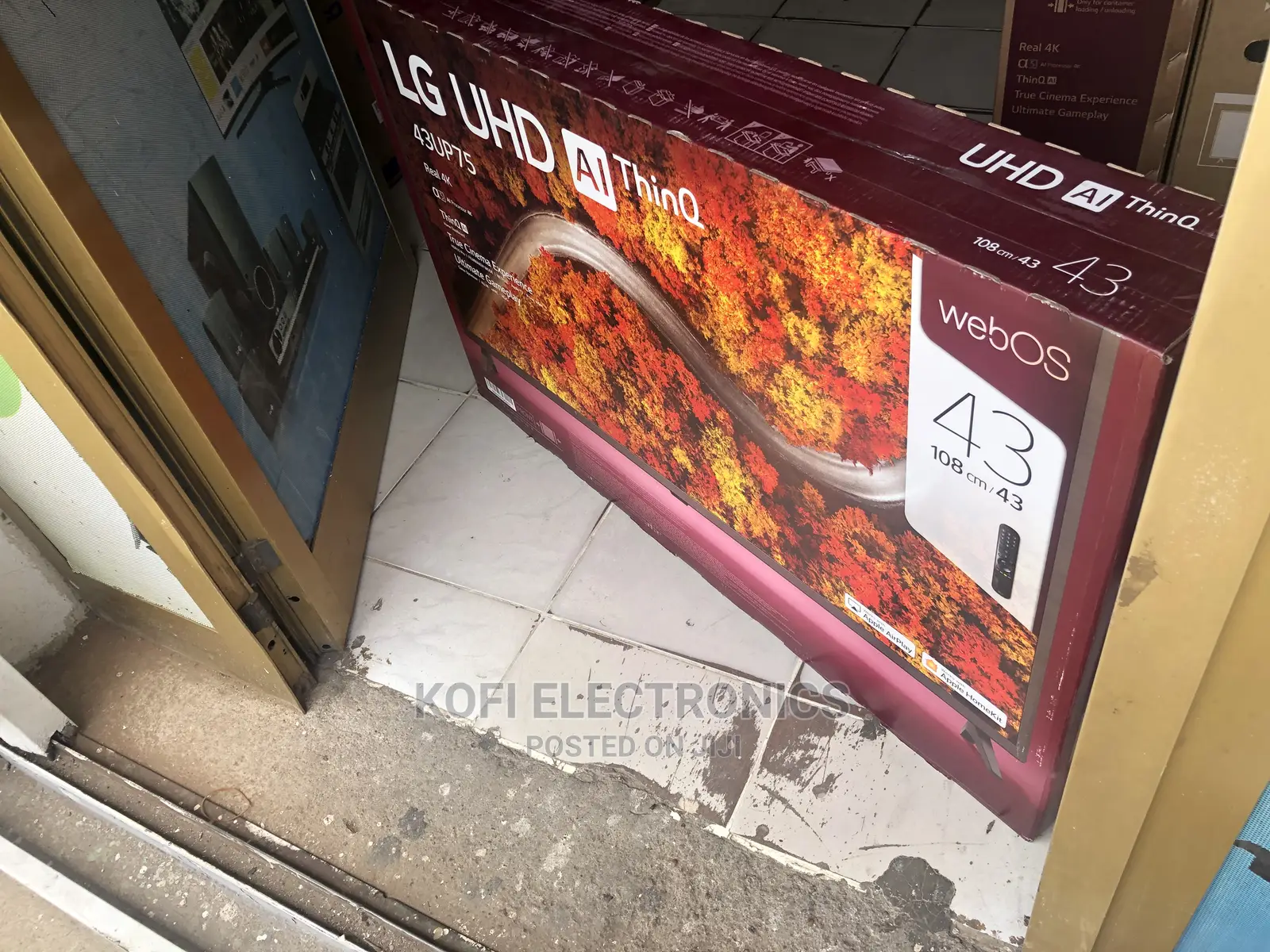 Thinq AI and Magic Remote LG 43UP7550PVG 43 Inches Webos