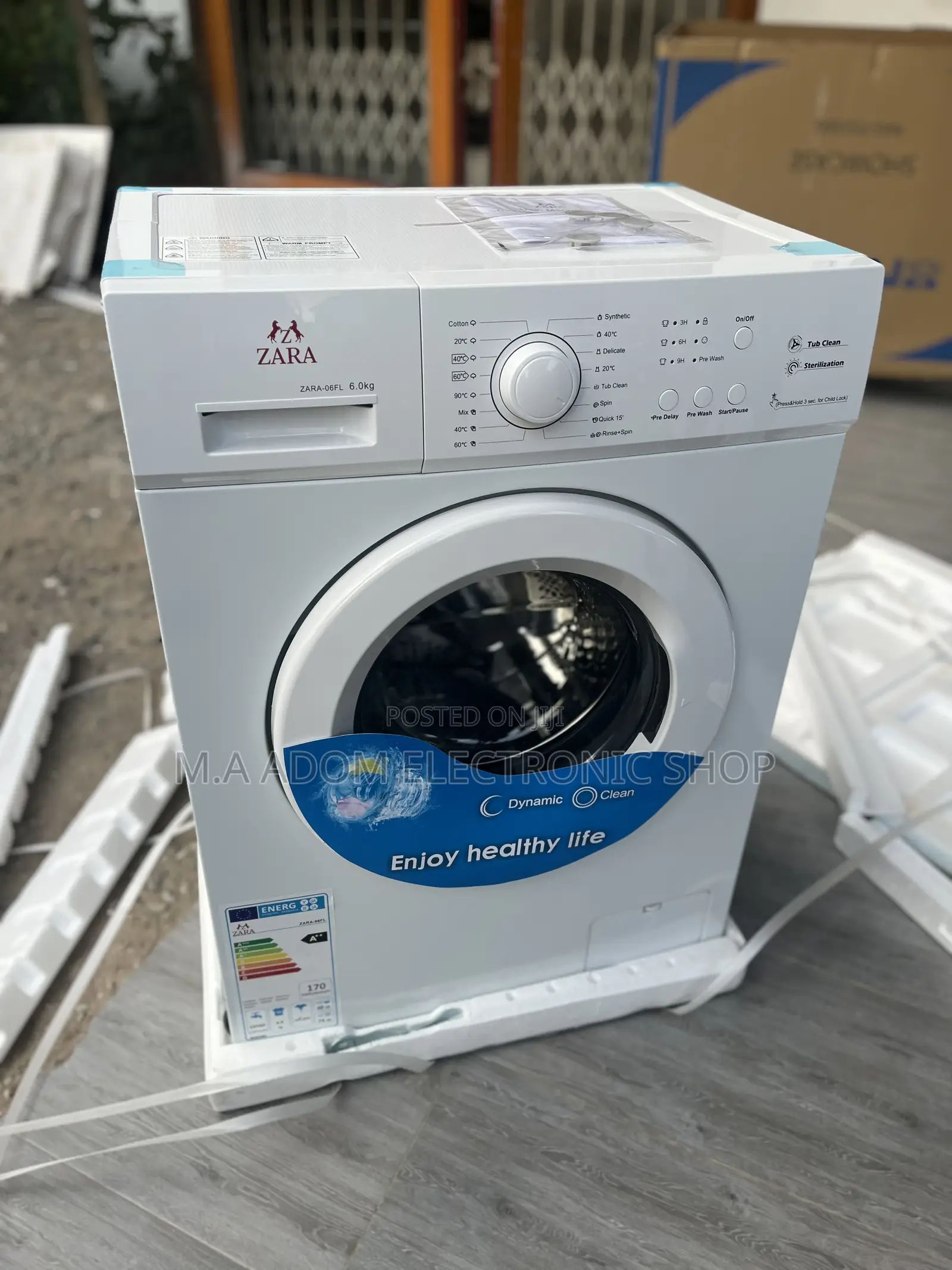 Zara 6kg Front Loader Washing Machine