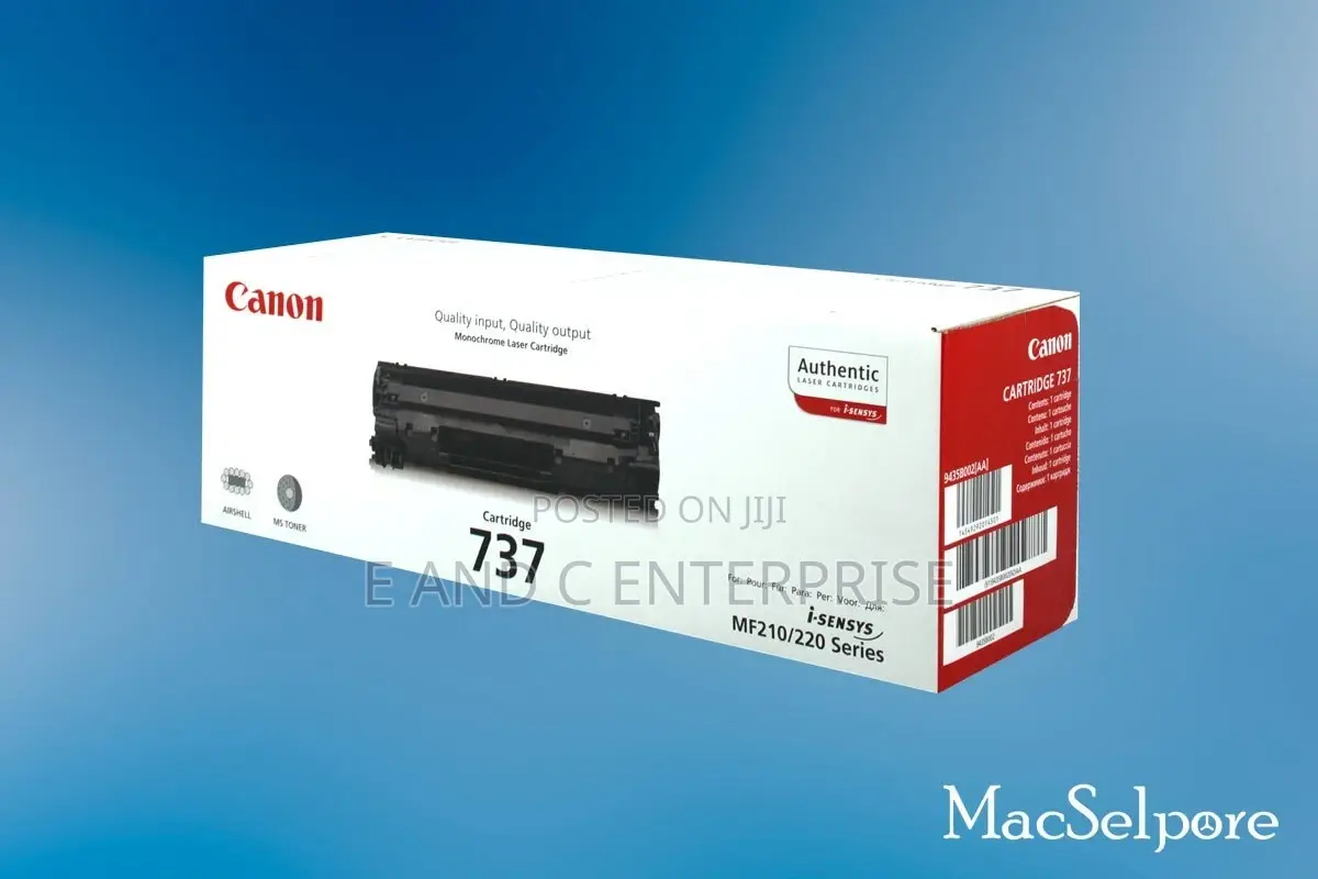 Canon 737 Original Black Toner