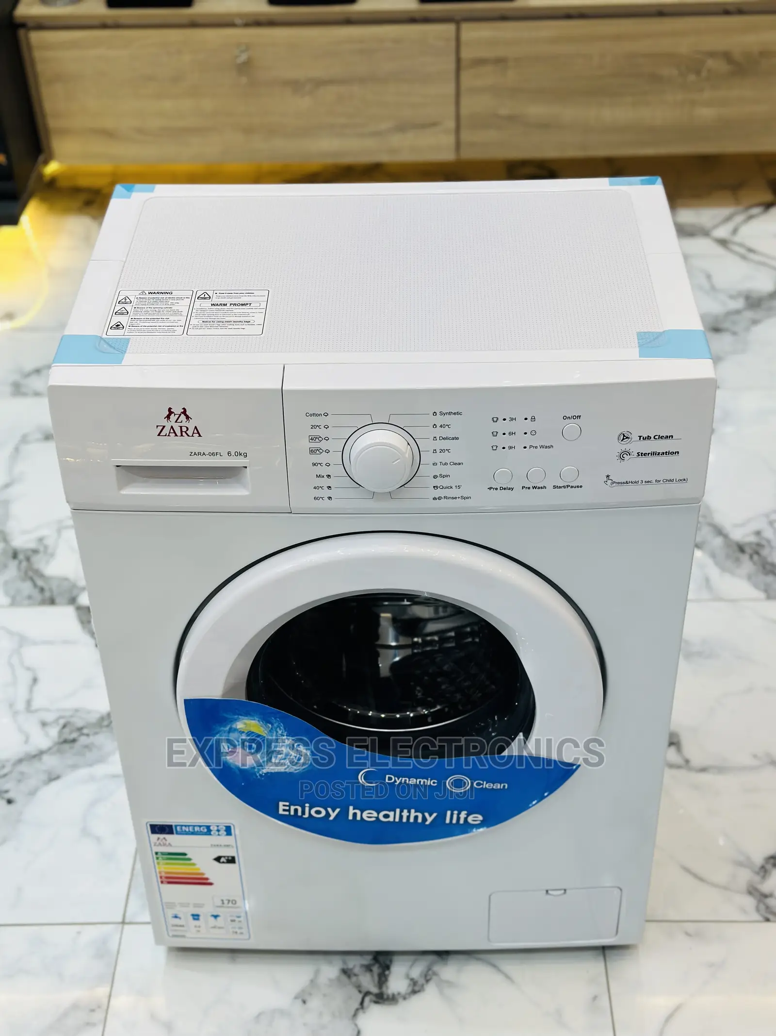 Anti Rust Body 6kg Full Auto WM Zara Less Vibrate