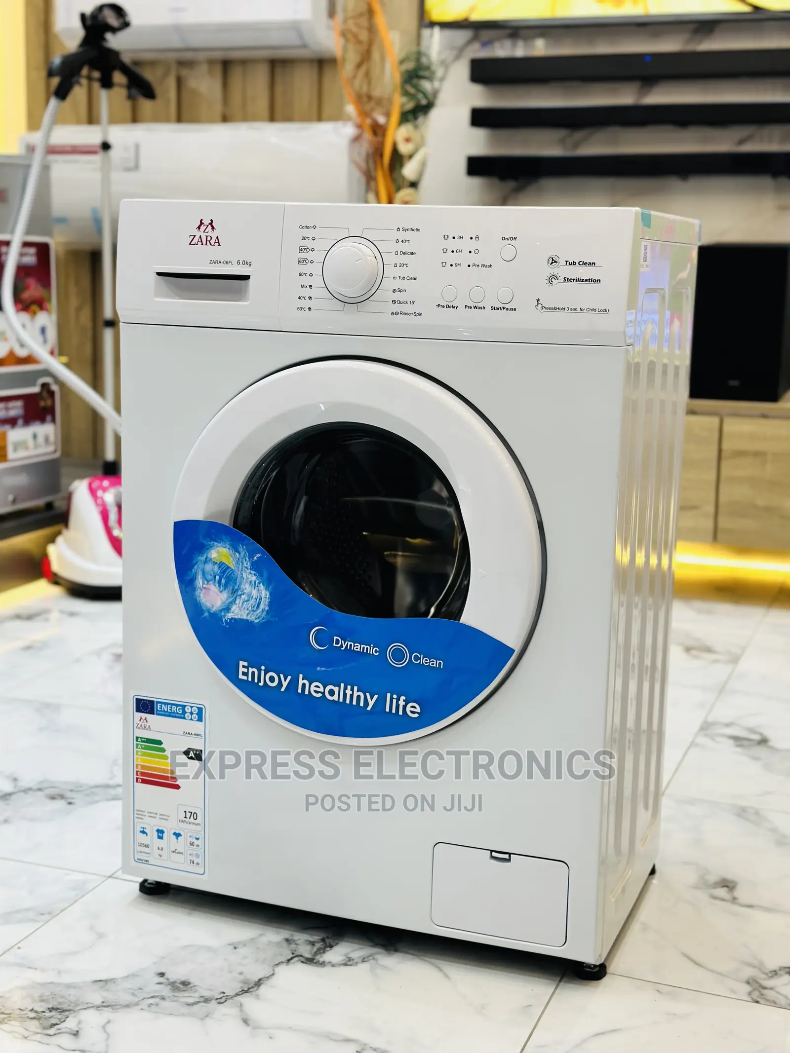 Hand Wash Effects 6kg Zara Washing Machine Front Load