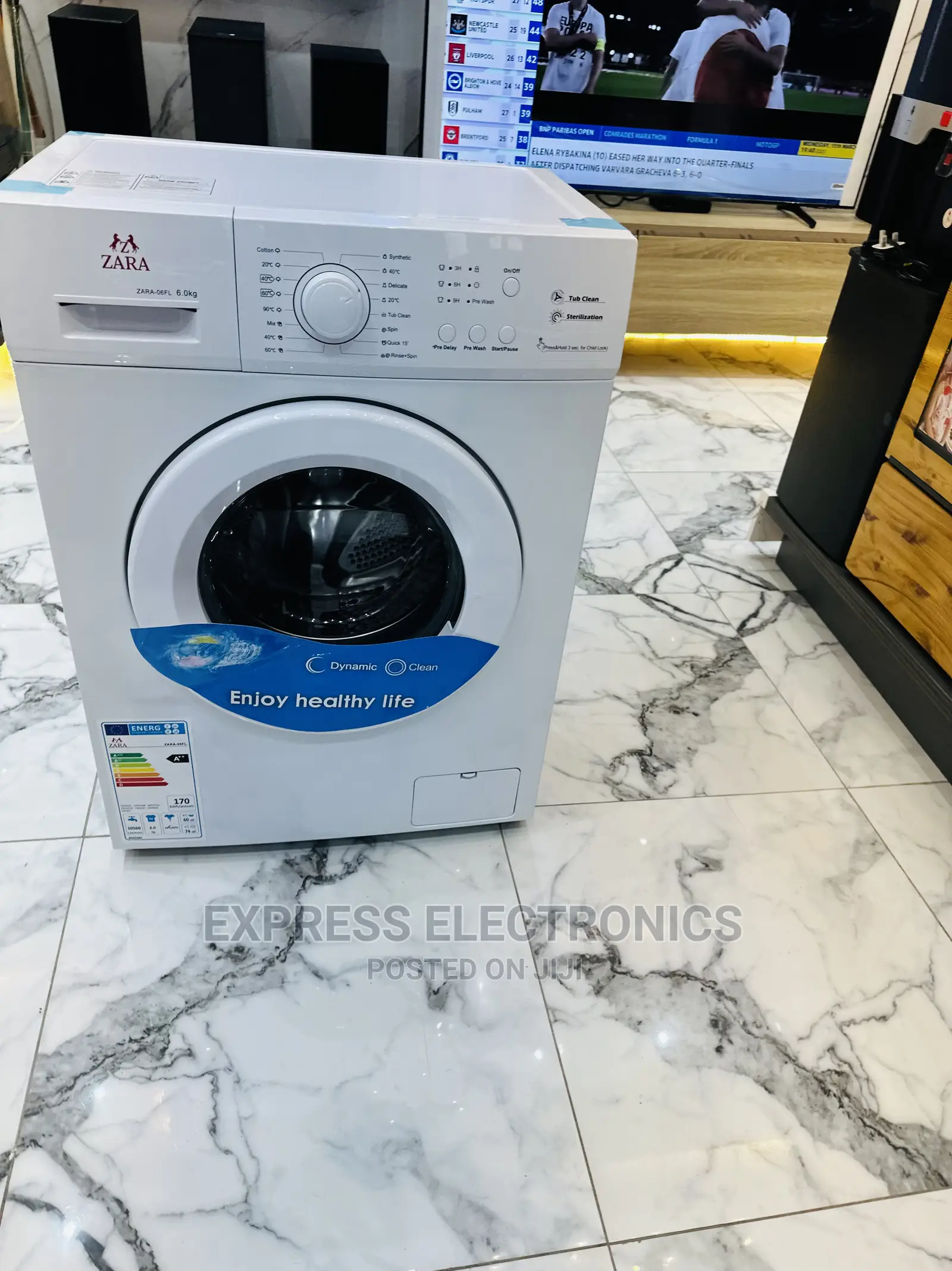 Front Load Zara Full Auto Sturdy Body Design 6kg Washing Mac