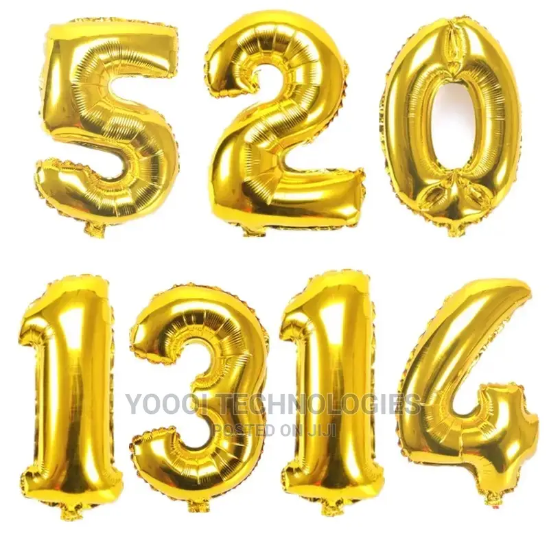Giant Foil Number Balloon