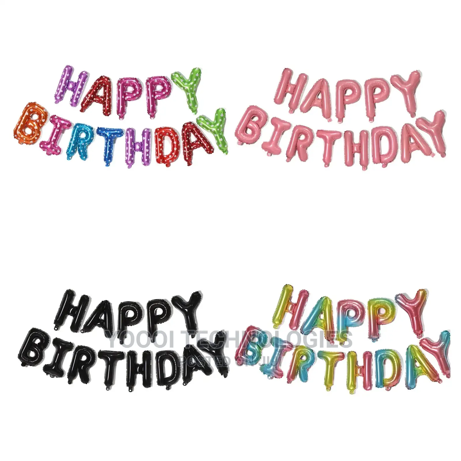 Happy Birthday Foil Balloon