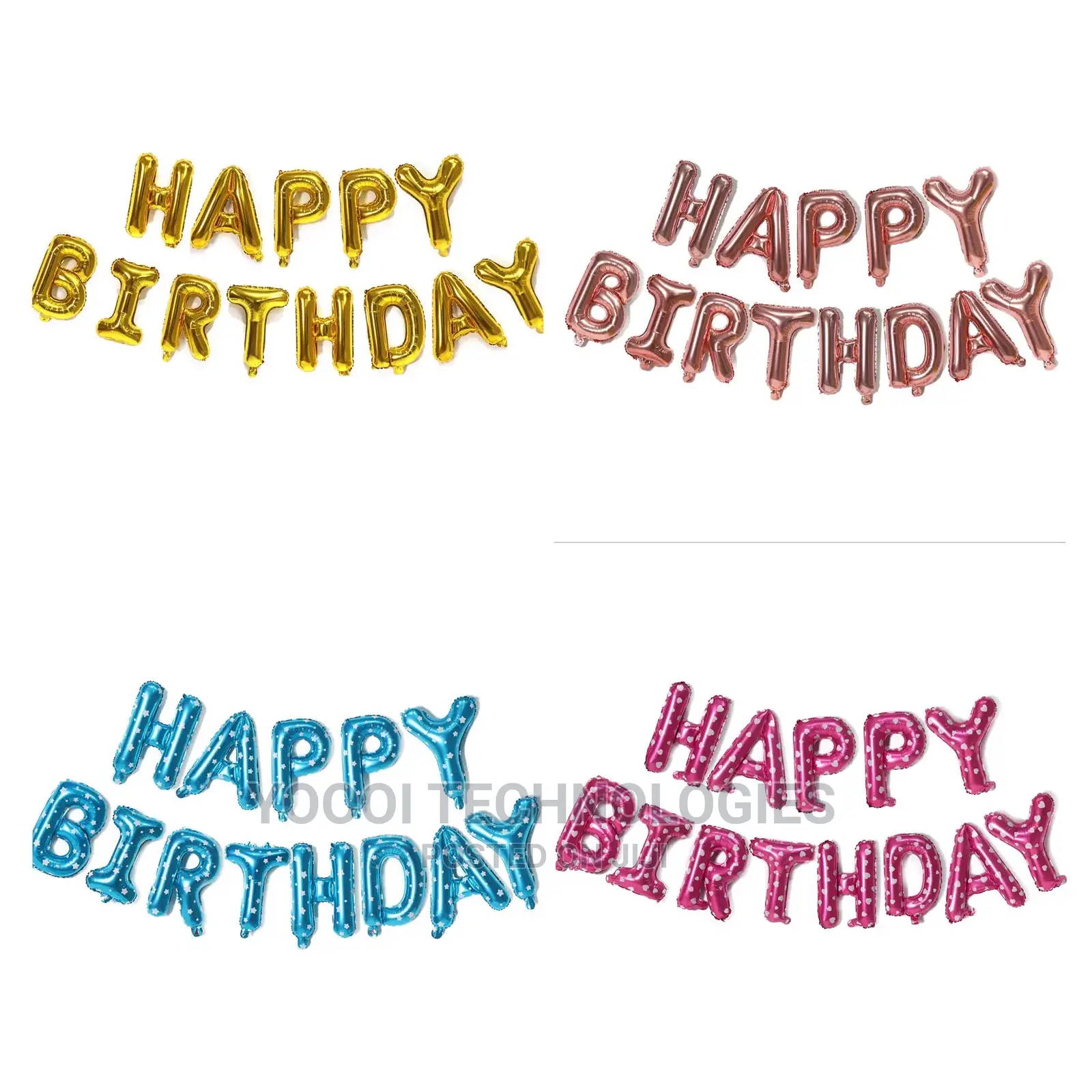 Happy Birthday Foil Balloon