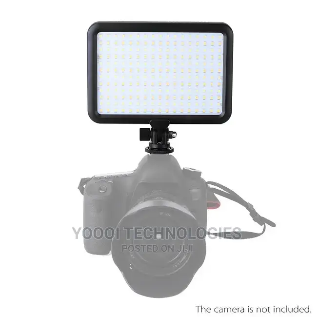 Triopo Bi Color Camera Top Led Light With Battery Charger