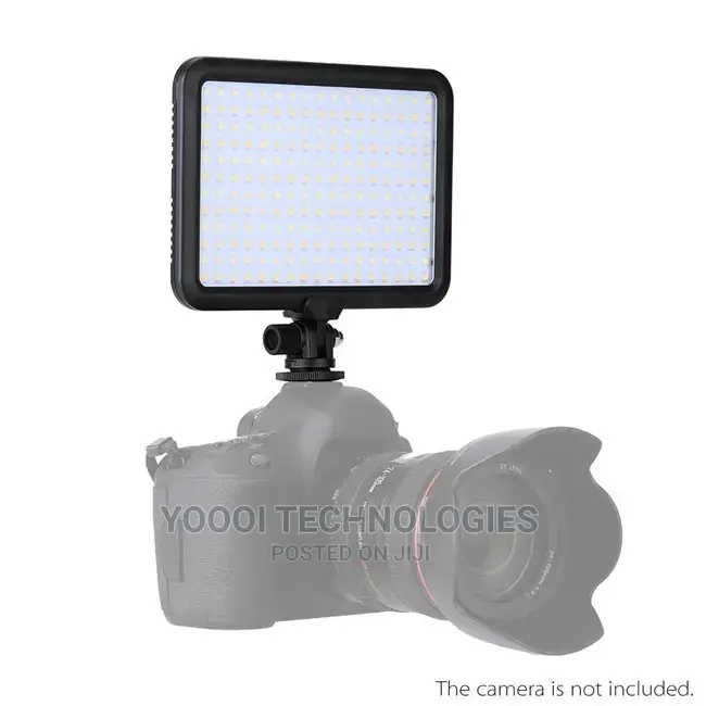 Triopo Bi Color Camera Top Led Light With Battery Charger