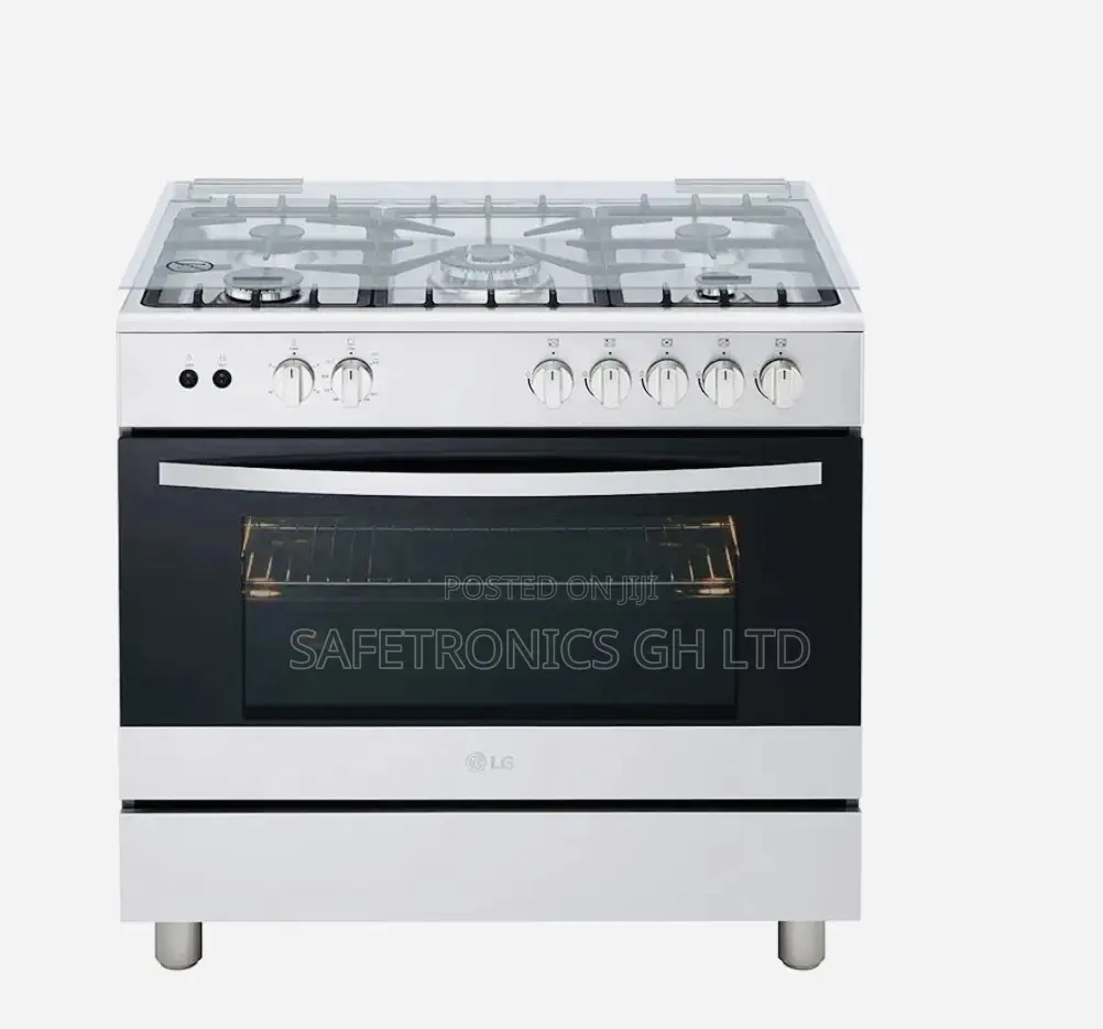 900mm Gas Cooker, 5 Burners, Flame Failure Device