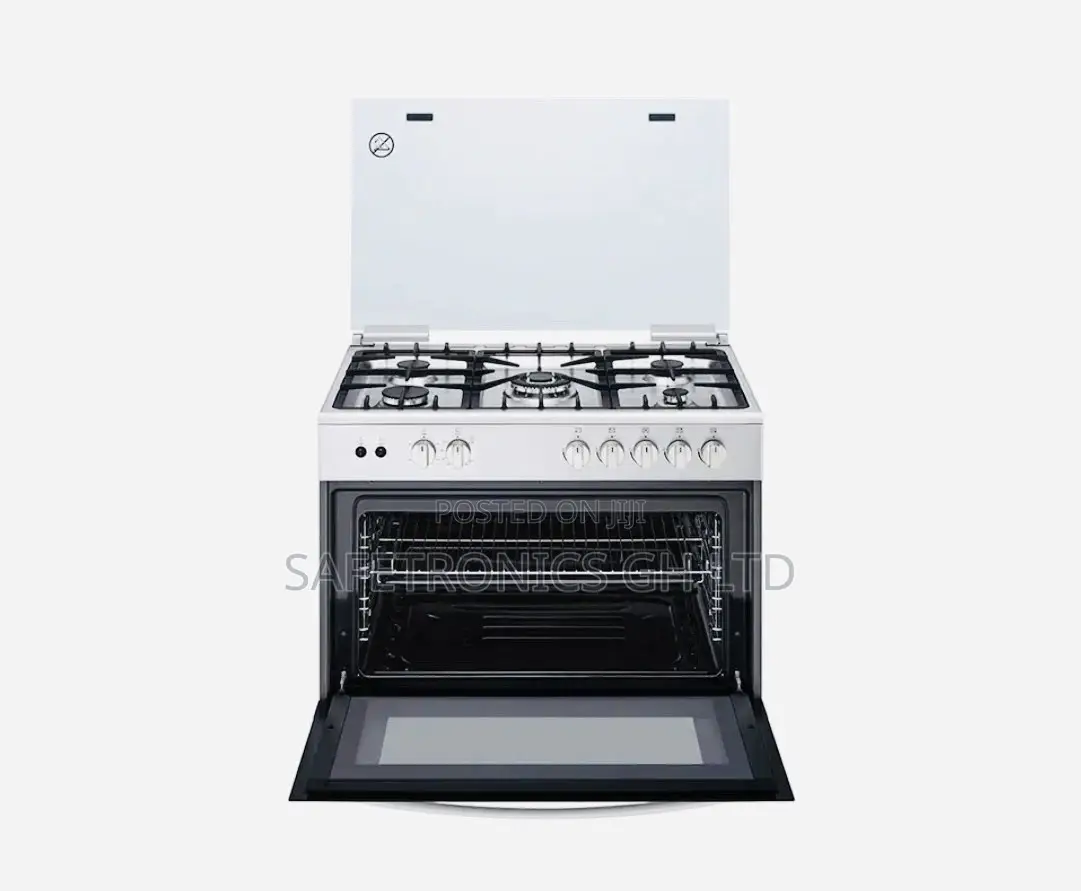 LG Gas Cooker 60×60 Silver Burner With Oven FA211RMA