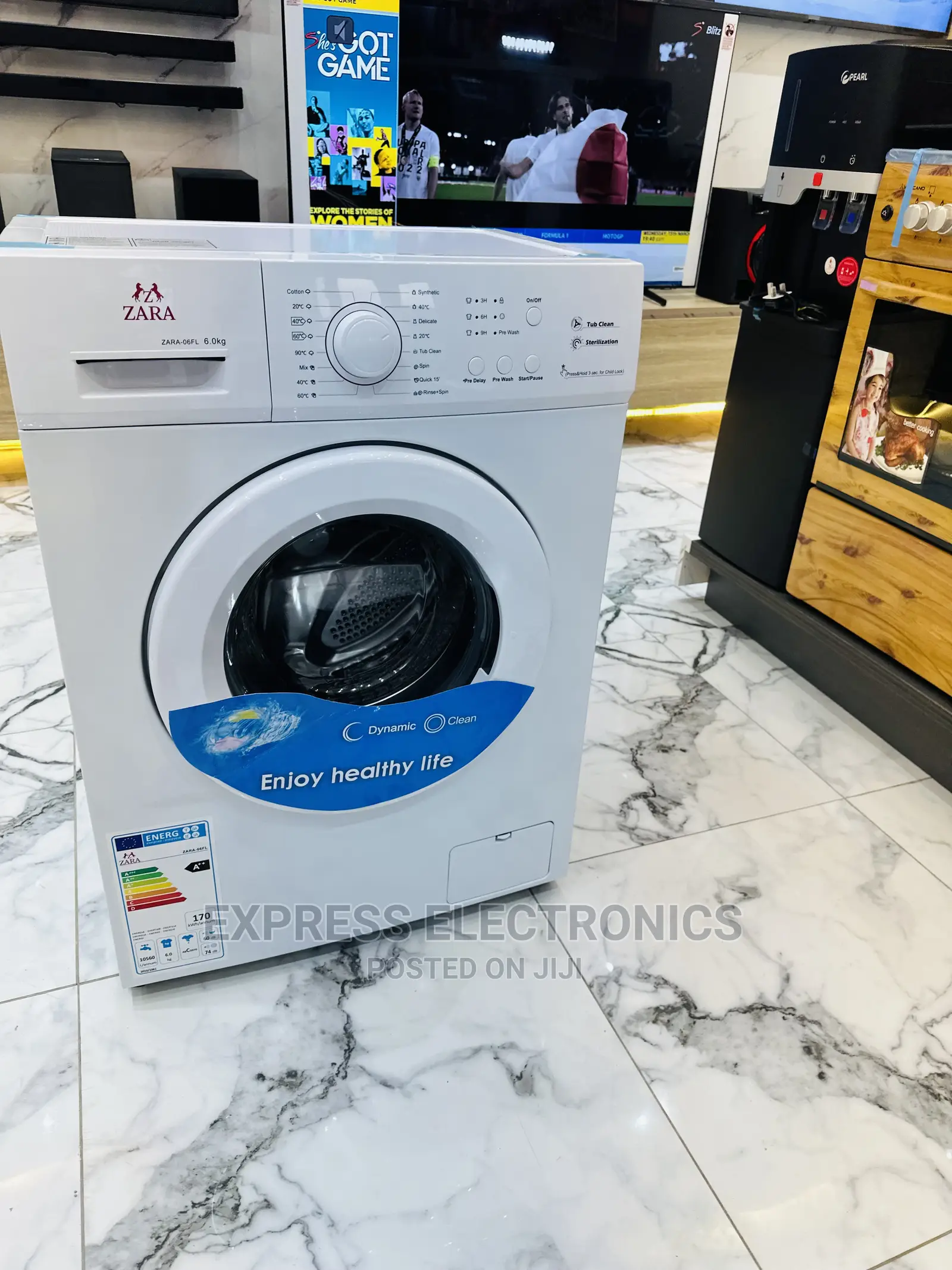 Zara Full Auto Less Vibration 6kg WM