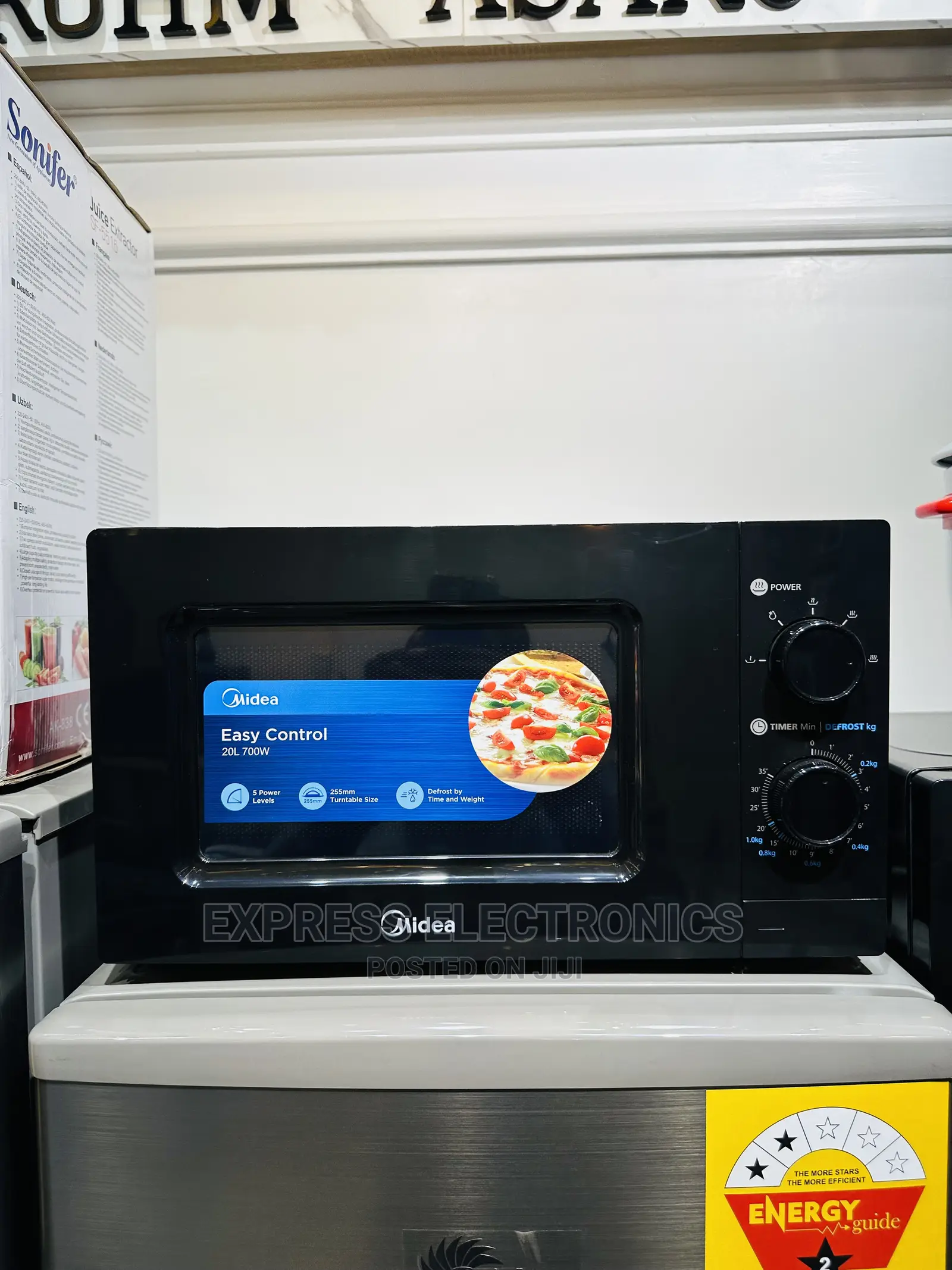 Grill Heater Door Pusher Midea Microwave Rotary Pan