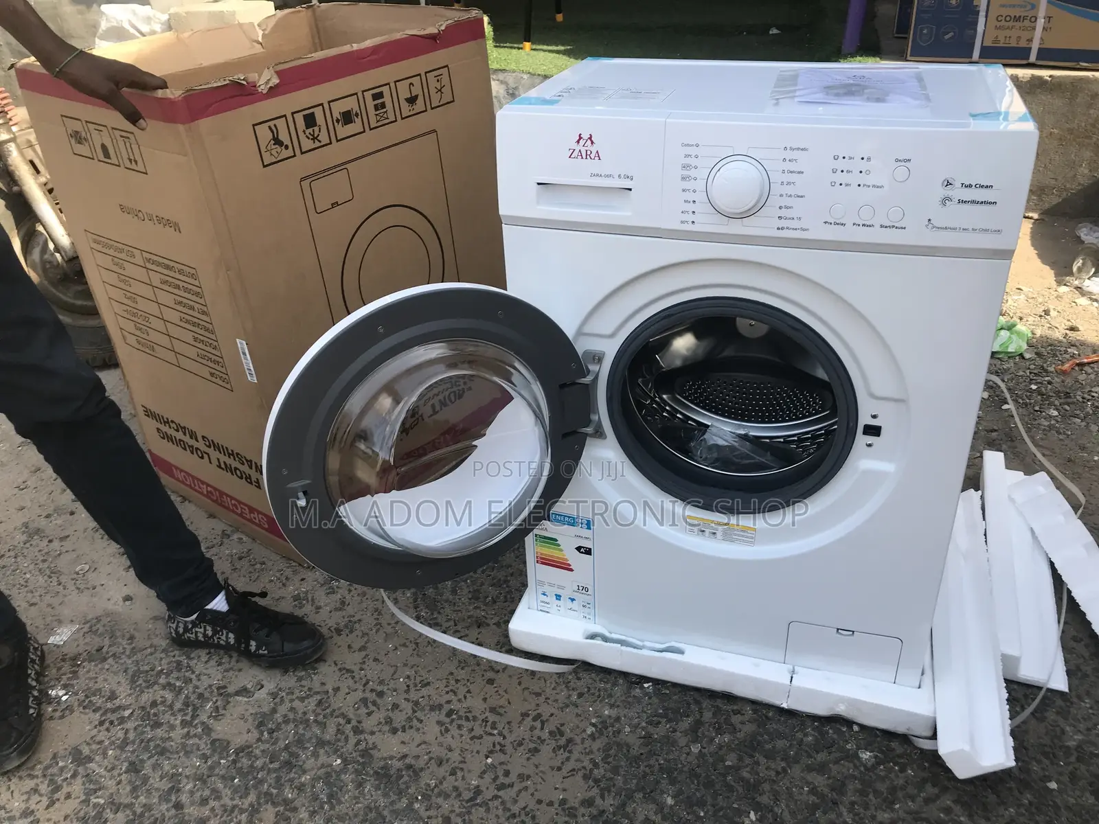 Admiring Zara Washing Machine 6KG Full Automatic Front Load
