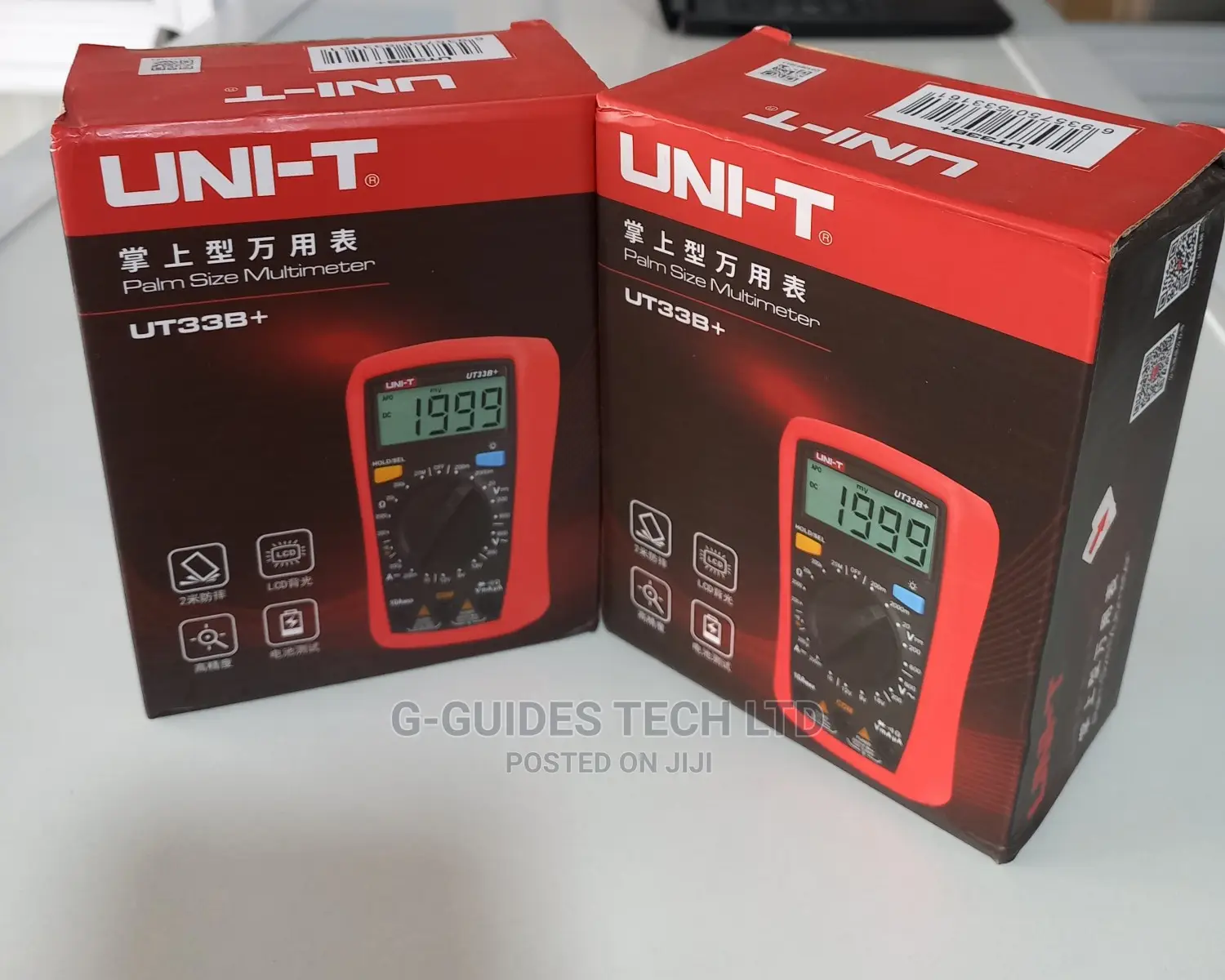 Uni-T Palm Size Digital Multimeters Ut33b+